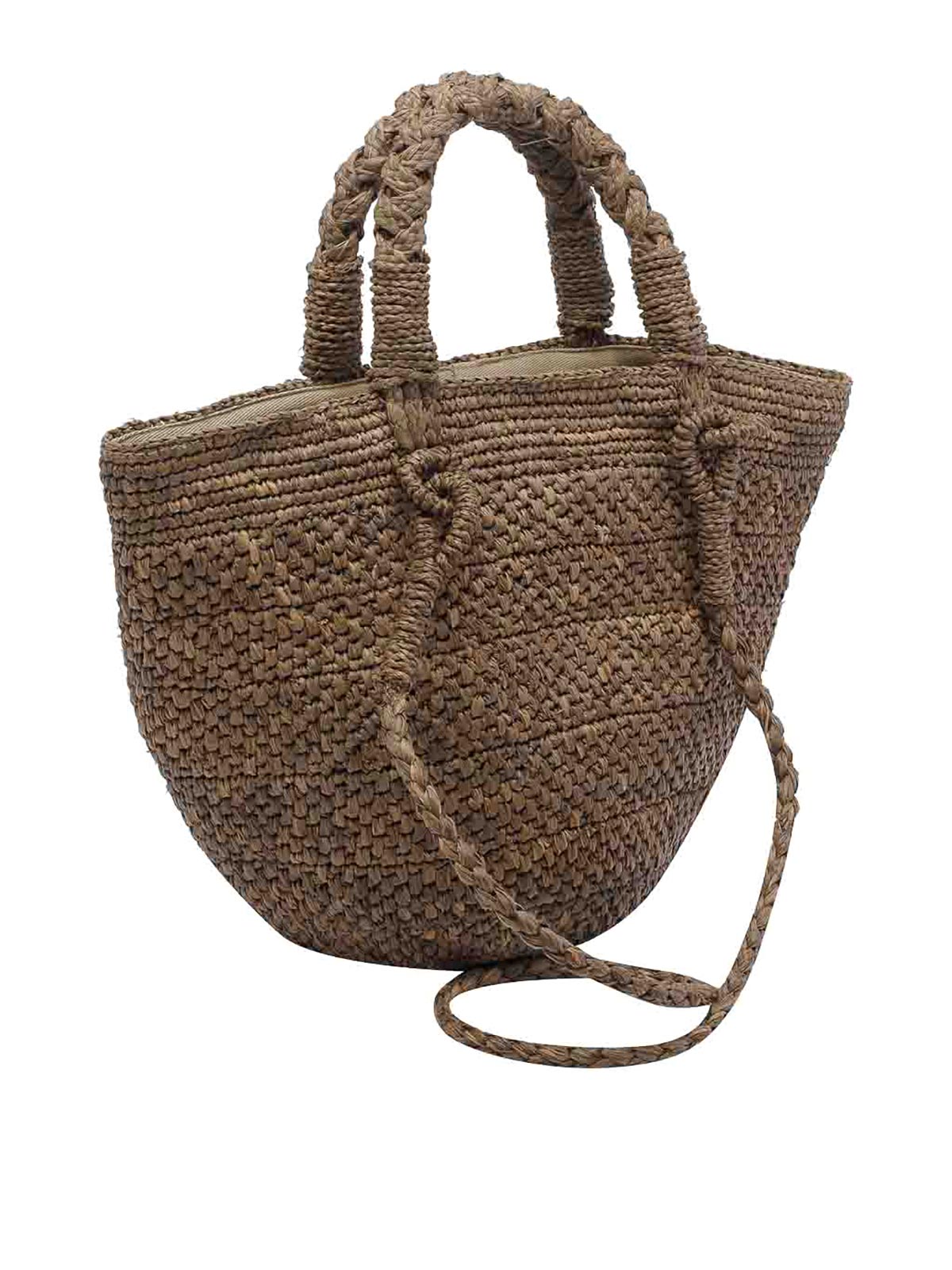 Dark Tea Arona Handbag ARONADARKTEA (IBELIV / トートバッグ ) | IBELIV (アイビリーブ)(1)