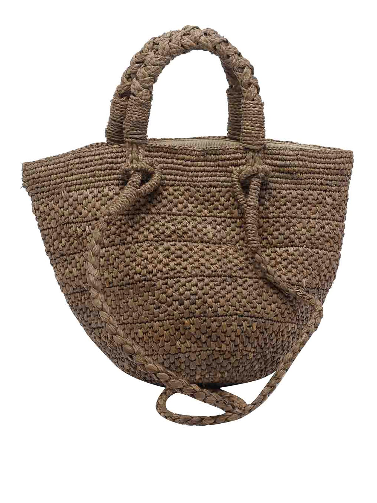 Dark Tea Arona Handbag ARONADARKTEA (IBELIV / トートバッグ ) | IBELIV (アイビリーブ)(2)