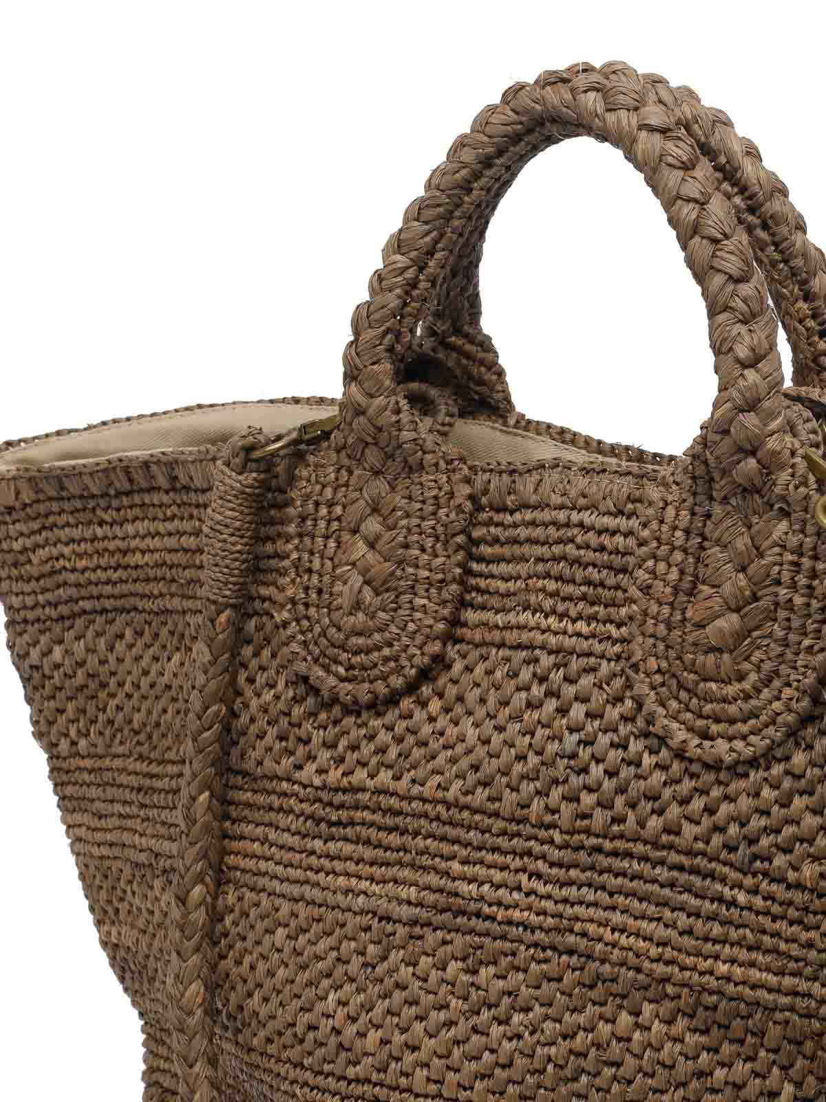 Dark Tea Soma Handbag SOMADARKTEA (IBELIV / トートバッグ ) | IBELIV (アイビリーブ)(3)