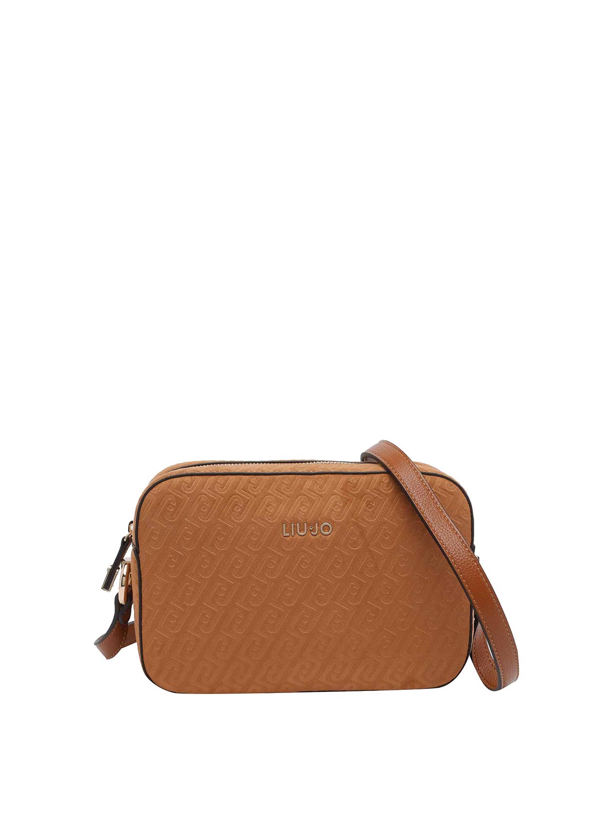 Brown Logo Crossbody Bag AA6211T384AX0742 (LIU•JO / ハンドバッグ・ショルダーバッグ ) | LIU•JO (リュー・ジョー)
