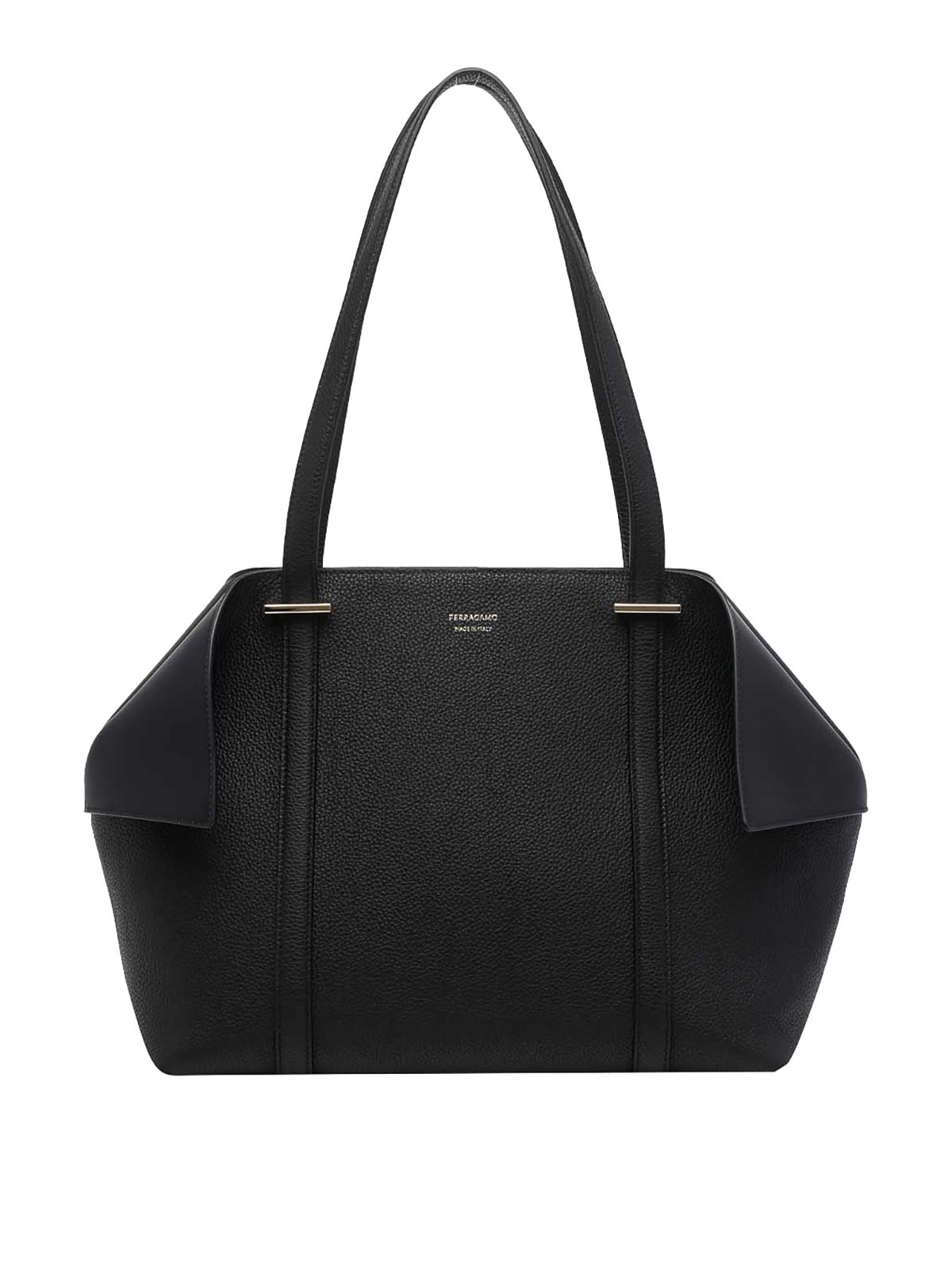 Black Medium Tote Bag 78957621A580 (FERRAGAMO / ハンドバッグ・ショルダーバッグ ) | FERRAGAMO (フェラガモ)