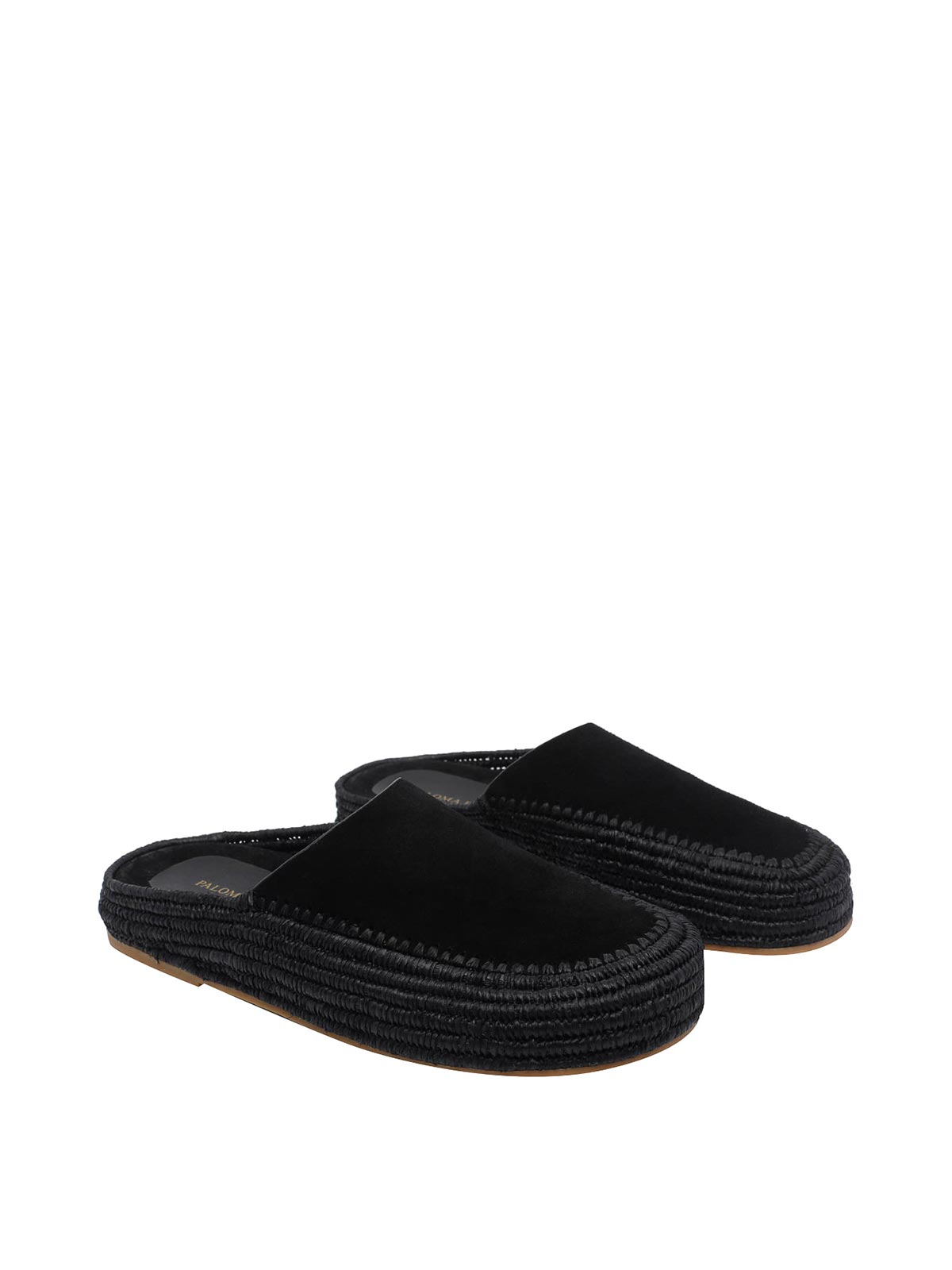 O White Deba Sabot 2604BLACK (PALOMA BARCELÓ / サンダル ) | PALOMA BARCELÓ (パロマバルセロ)(1)