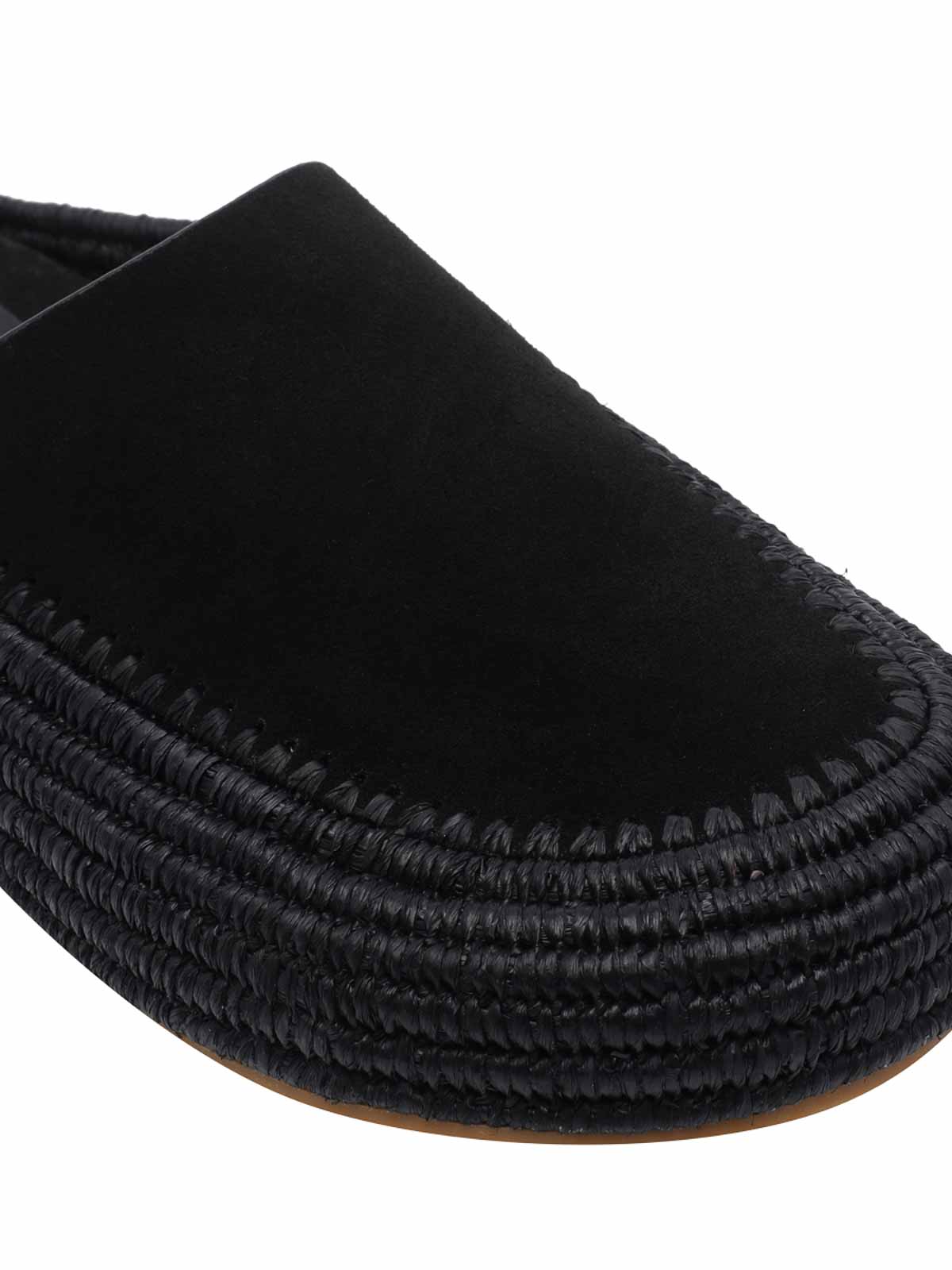 O White Deba Sabot 2604BLACK (PALOMA BARCELÓ / サンダル ) | PALOMA BARCELÓ (パロマバルセロ)(3)