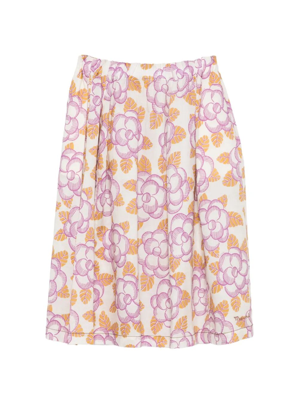 RAMIE ELASTICATED SKIRT WITH BANJO PRINT GOMA0459S7UTR028BAW01 (Marni / スカート ) | Marni (マルニ)