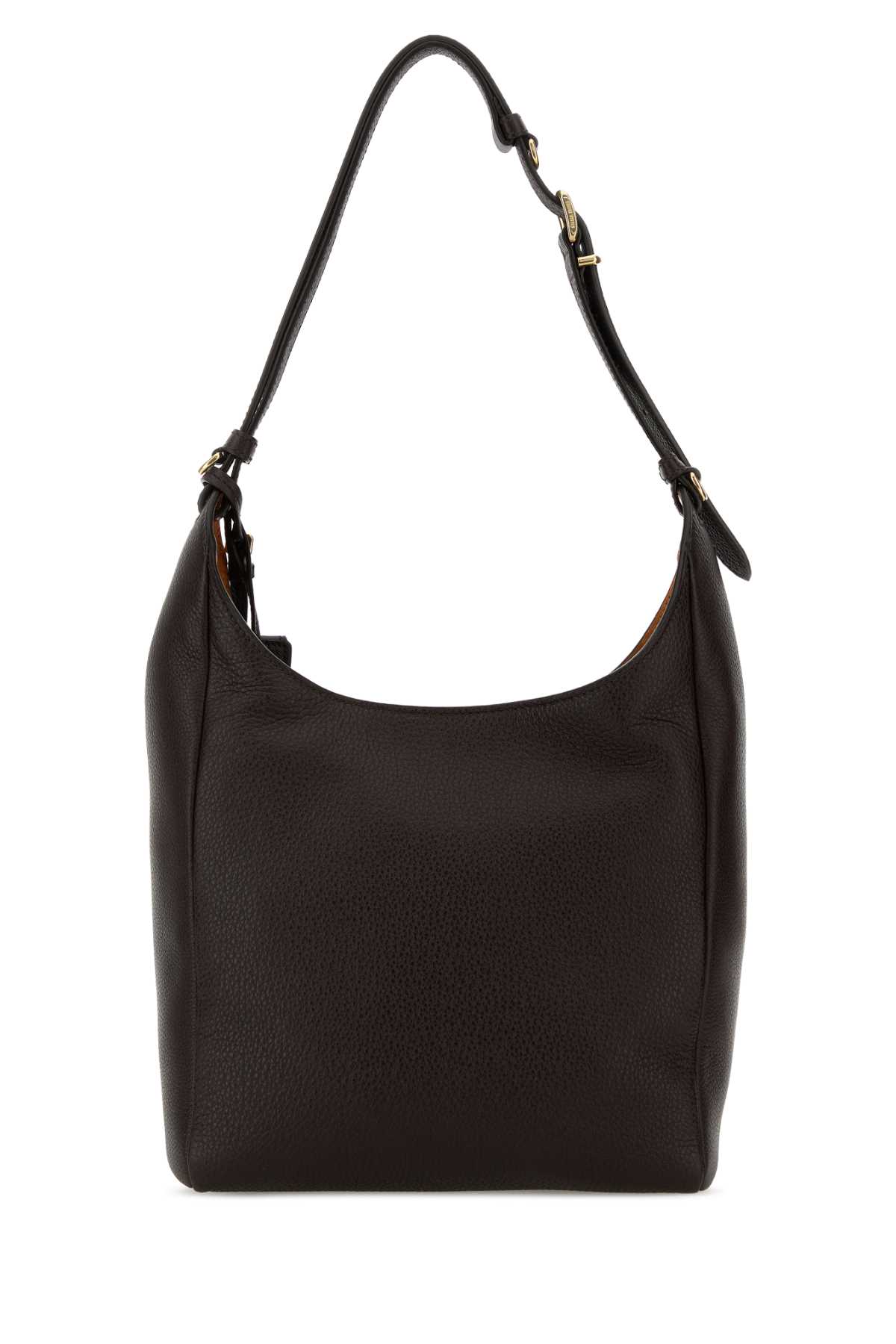 Dark brown leather shoulder bag 5BE0982IFLF0ZKS (MIU MIU / ハンドバッグ・ショルダーバッグ ) | MIU MIU (ミュウミュウ)(2)