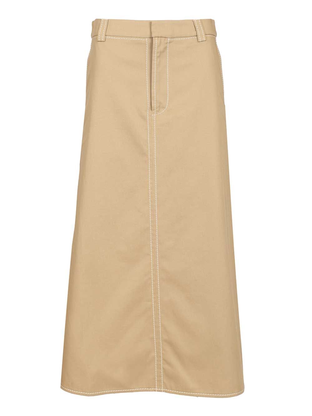 Long A-line skirt FSK457CO0214A036 (AMI Paris / スカート ) | AMI Paris (アミパリス)