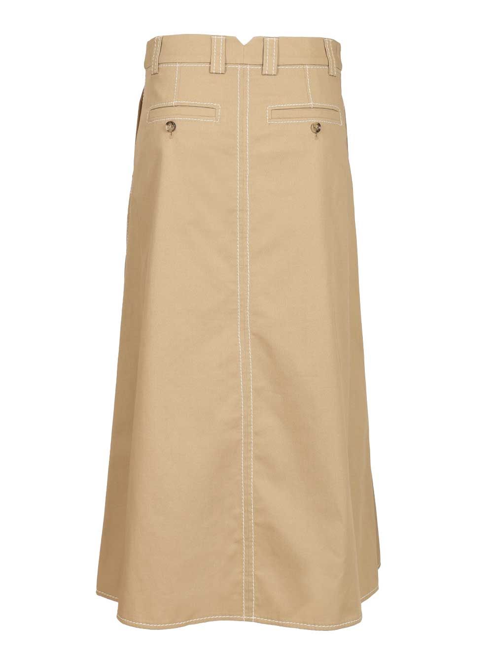 Long A-line skirt FSK457CO0214A036 (AMI Paris / スカート ) | AMI Paris (アミパリス)(1)