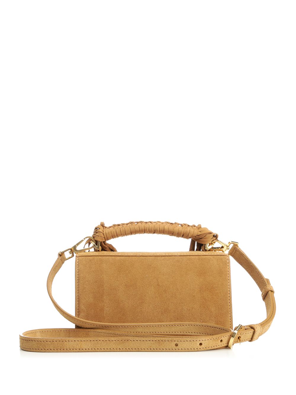 VENEZIA SMALL SUEDE AND NABUK BODY BRAIDED HANDLE GOLD METAL DETAILS GWA00468A00084955303 (Golden Goose / ハンドバッグ・ショルダーバッグ ) | Golden Goose (ゴールデングース)(2)