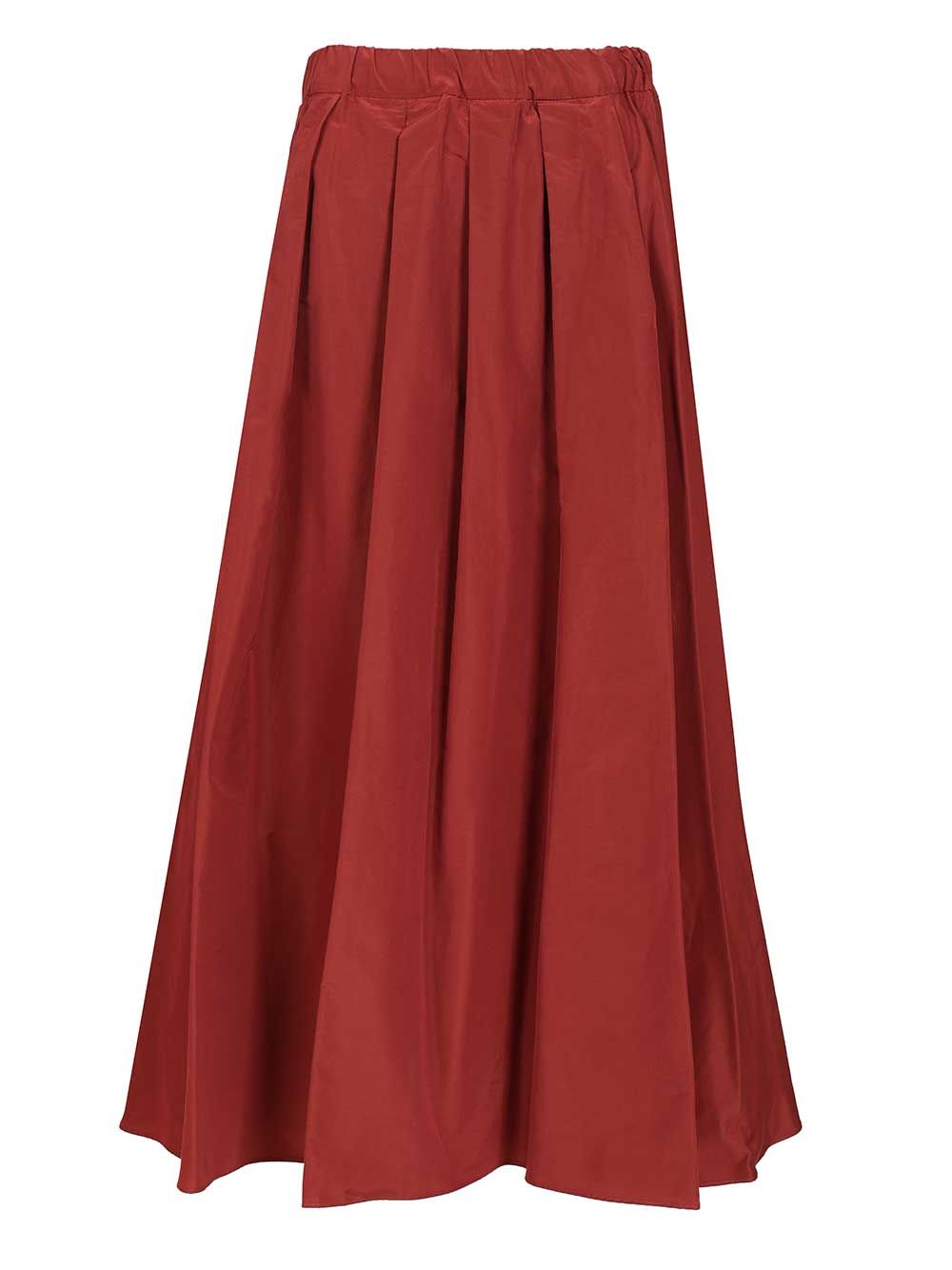 Long pleated taffeta skirt 2615101072600014 (Weekend Max Mara / スカート ) | Weekend Max Mara (ウィークエンド マックスマーラ)