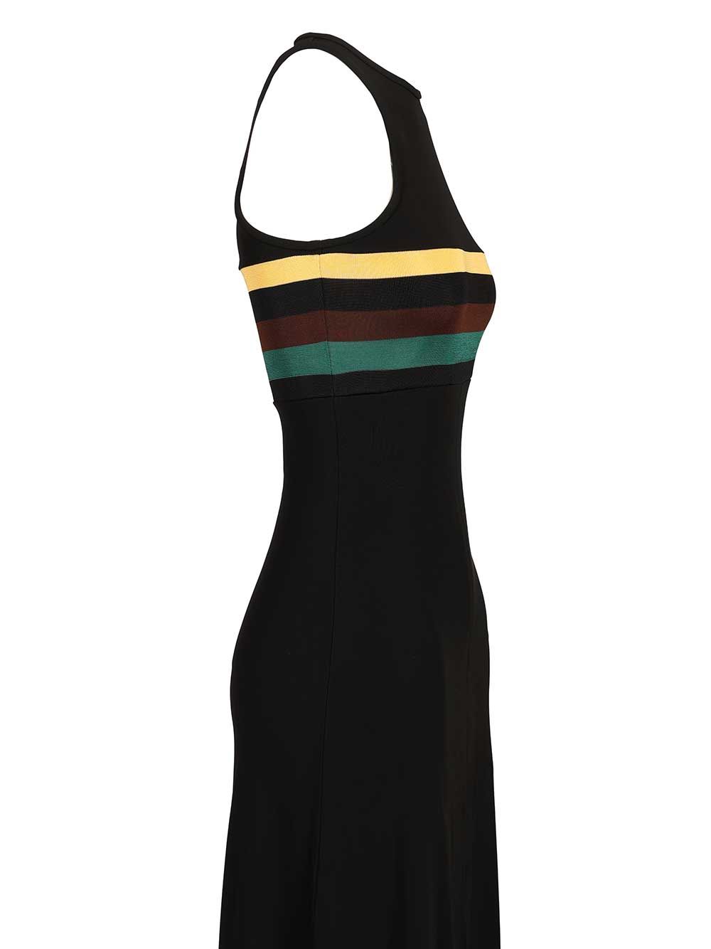 ROBE LONGUE FENDU TR 858656Y37NX1051 (Saint Laurent / ワンピース・ドレス・オールインワン ) | Saint Laurent (サンローラン)(3)