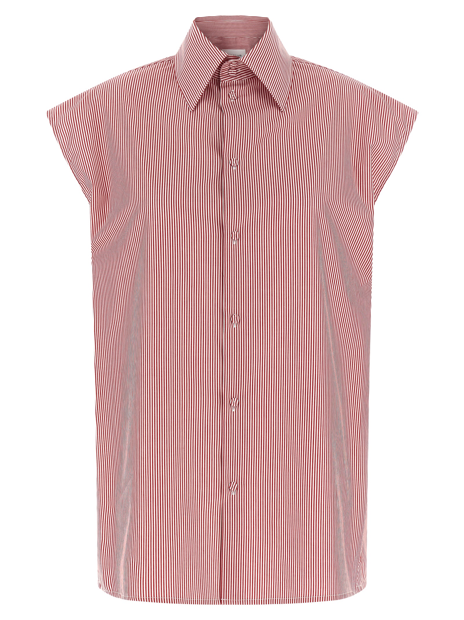 'Malik' shirt ARMTMSH13C016042REDSTRIPES (ARMARIUM / シャツ・ブラウス ) | ARMARIUM (アルマリウム)