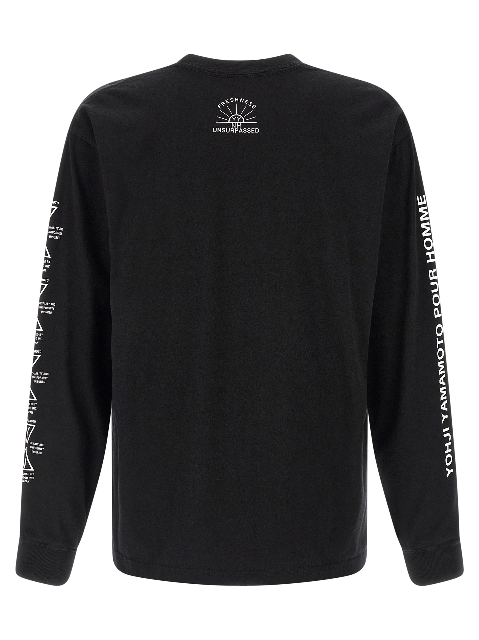 Yohji Yamamoto × NH 'LS TEE' T-shirt HKT98998BLACK2 (Yohji Yamamoto / Tシャツ・カットソー ) | Yohji Yamamoto (ヨウジヤマモト)(1)