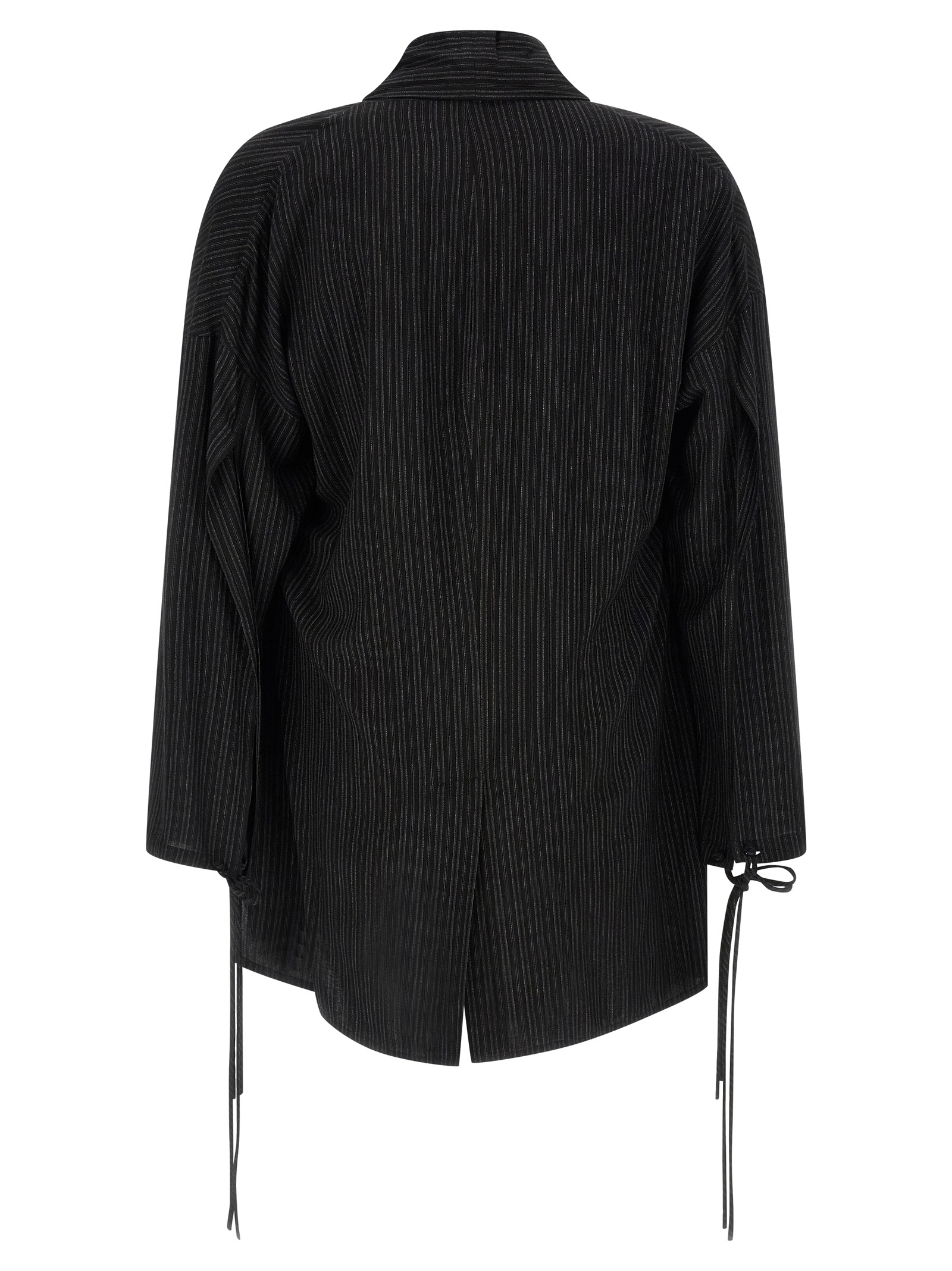 'Thin stripe' jacket HKJ45227BLACK1 (Yohji Yamamoto / カジュアルジャケット ) | Yohji Yamamoto (ヨウジヤマモト)(1)