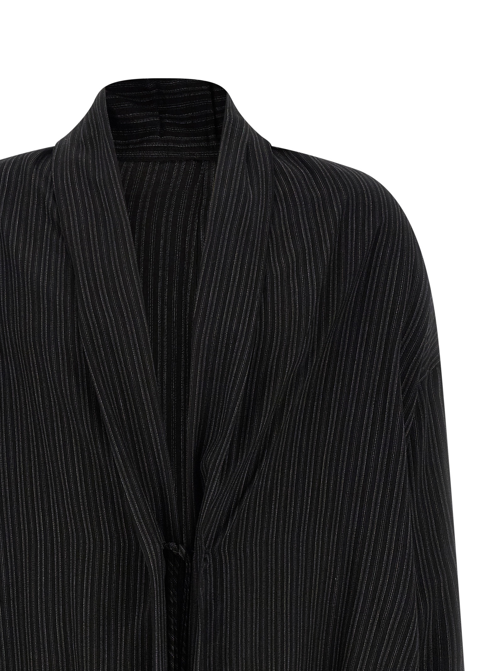 'Thin stripe' jacket HKJ45227BLACK1 (Yohji Yamamoto / カジュアルジャケット ) | Yohji Yamamoto (ヨウジヤマモト)(2)