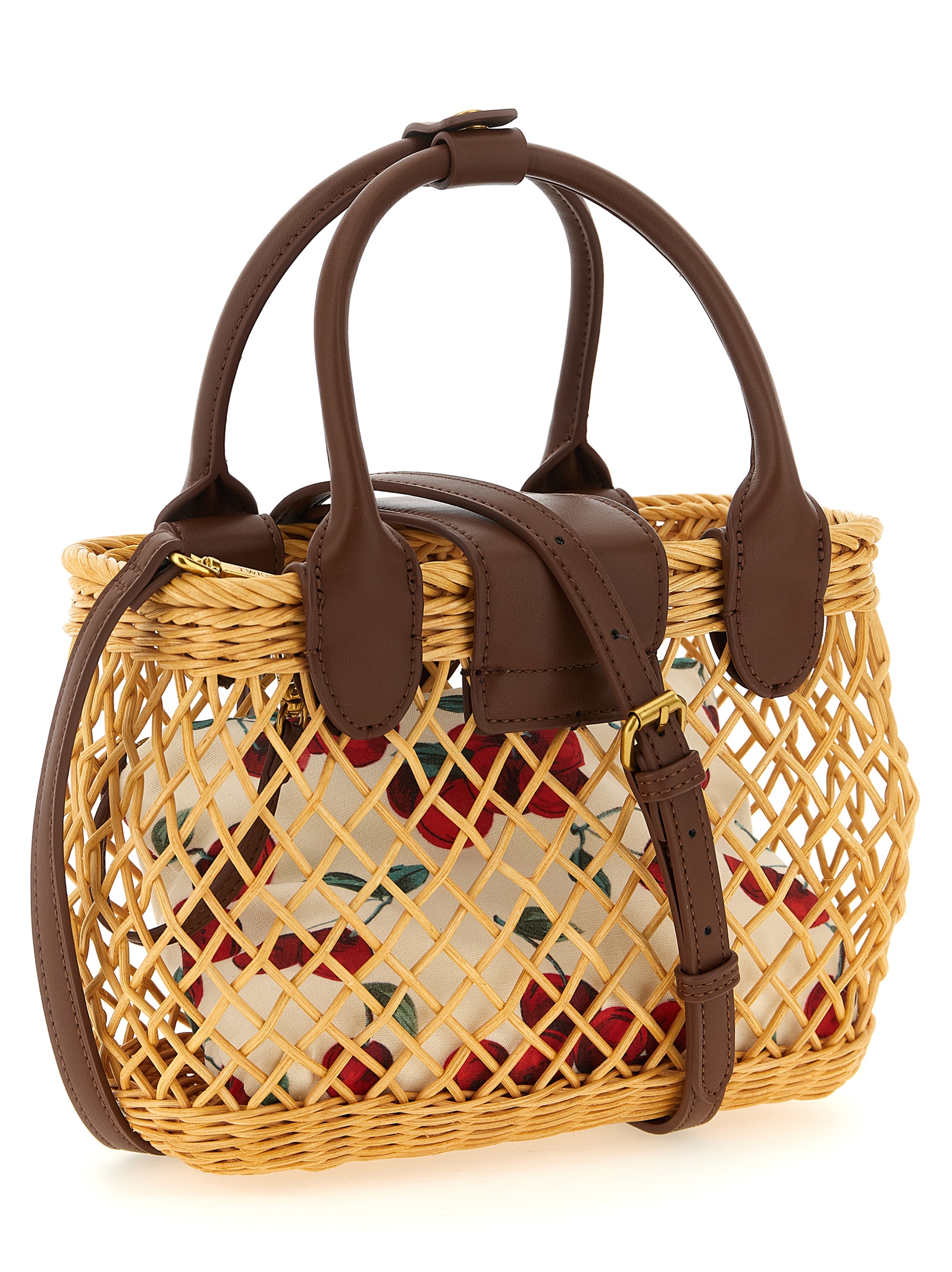 Wicker basket shoulder strap 261TD825211617 (TWINSET / ハンドバッグ・ショルダーバッグ ) | TWINSET (ツインセット)(1)