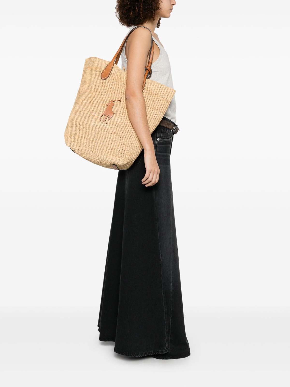 Polo Logo Shopping Bag 429E11 (Polo Ralph Lauren / トートバッグ ) | Polo Ralph Lauren (ポロ ラルフ ローレン)(1)