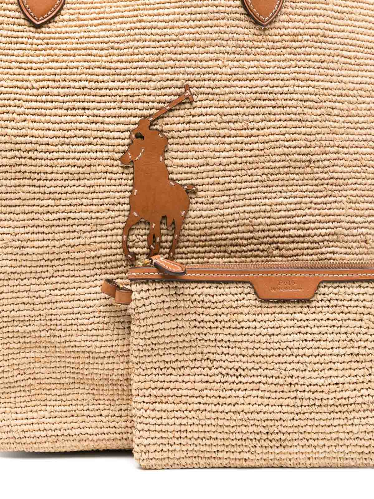 Polo Logo Shopping Bag 429E11 (Polo Ralph Lauren / トートバッグ ) | Polo Ralph Lauren (ポロ ラルフ ローレン)(4)