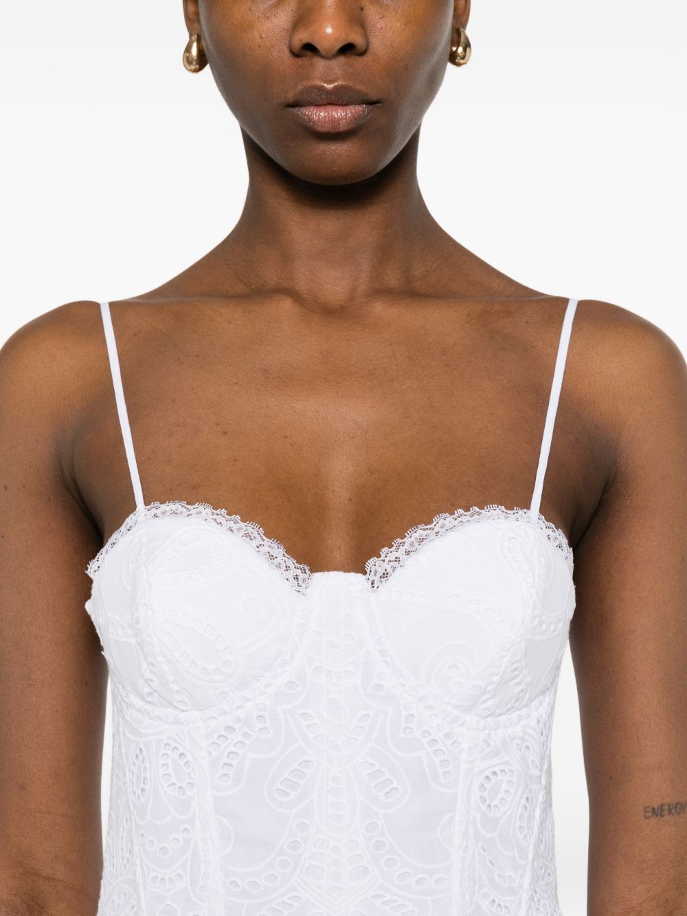 ERMANNO FIRENZE Dresses White D48EQ030EN0MF010 (ERMANNO SCERVINO / ワンピース・ドレス・オールインワン ) | ERMANNO SCERVINO (エルマンノ シェルヴィーノ)(1)