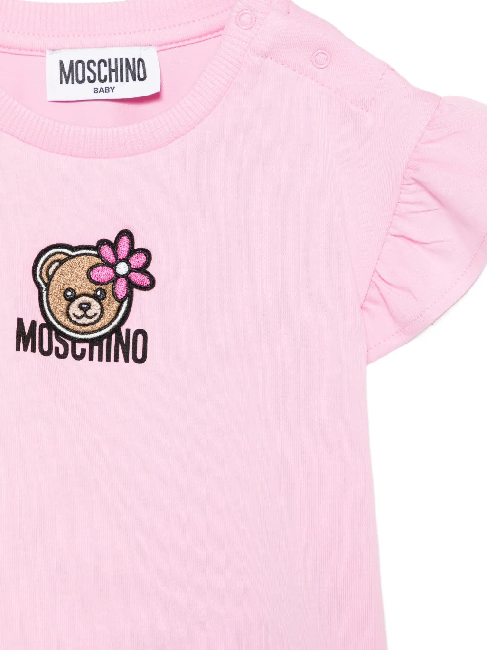 MOSCHINO KIDS T-shirts and Polos Pink MDM03RLBA0051473 (MOSCHINO / Tシャツ・カットソー ) | MOSCHINO (モスキーノ)(2)