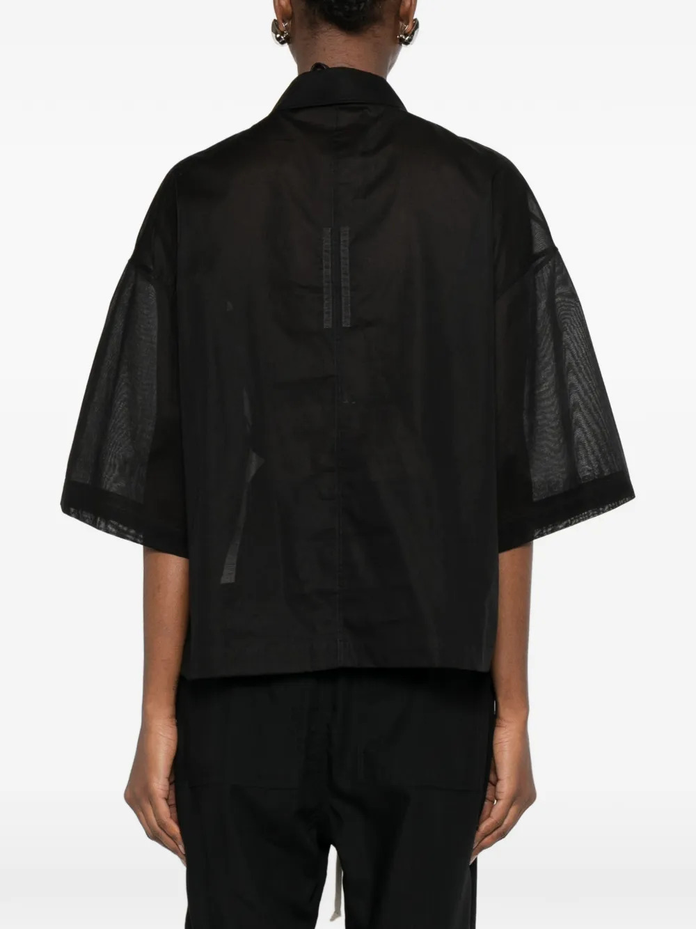 Rick Owens Shirts Black RP01F6246CV09 (Rick Owens / シャツ・ブラウス ) | Rick Owens (リック オウエンス)(3)