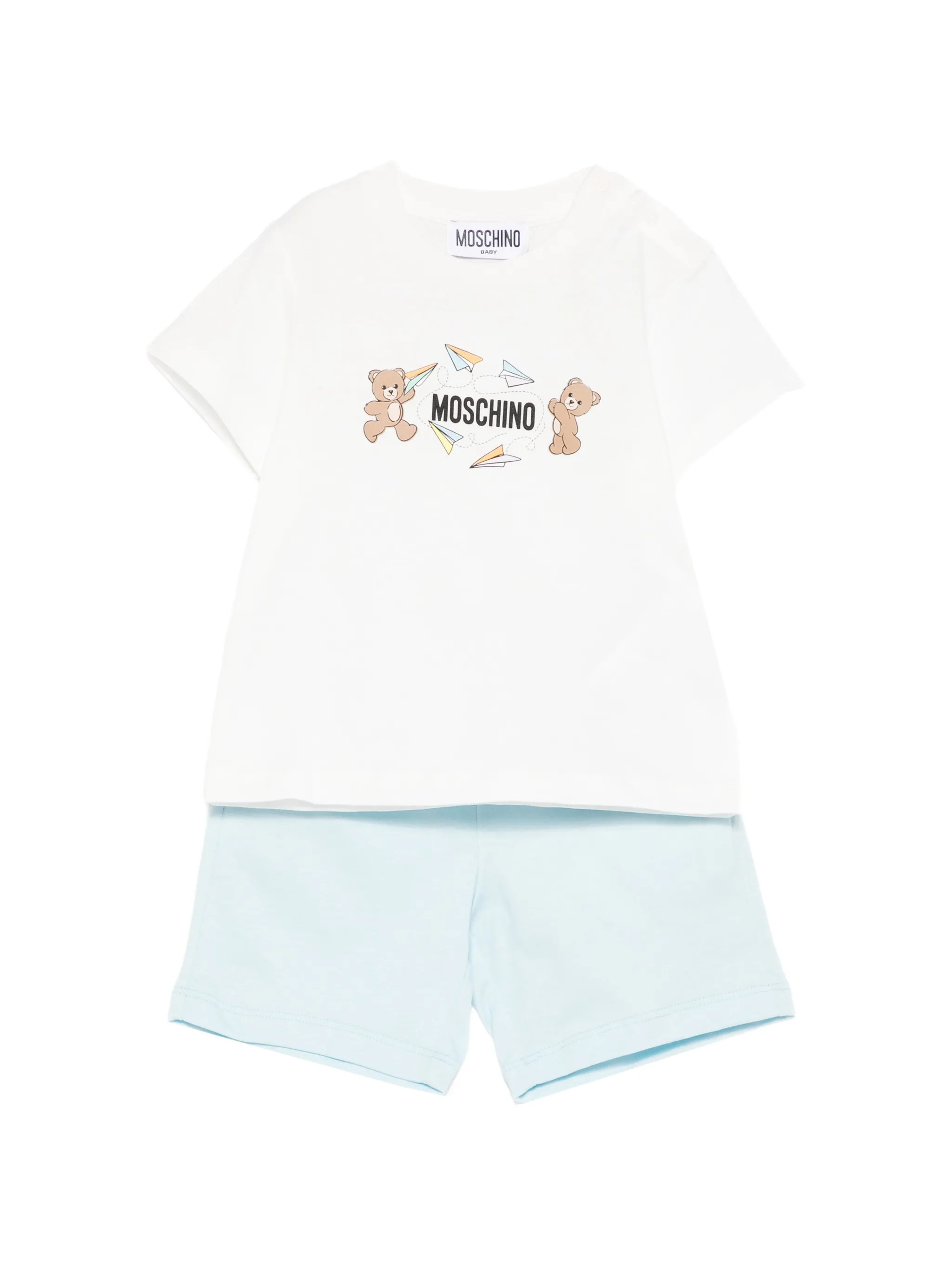 MOSCHINO KIDS Clothing.... Clear Blue M5G00MLAA0184325 (MOSCHINO / ワンピース・ドレス・オールインワン ) | MOSCHINO (モスキーノ)