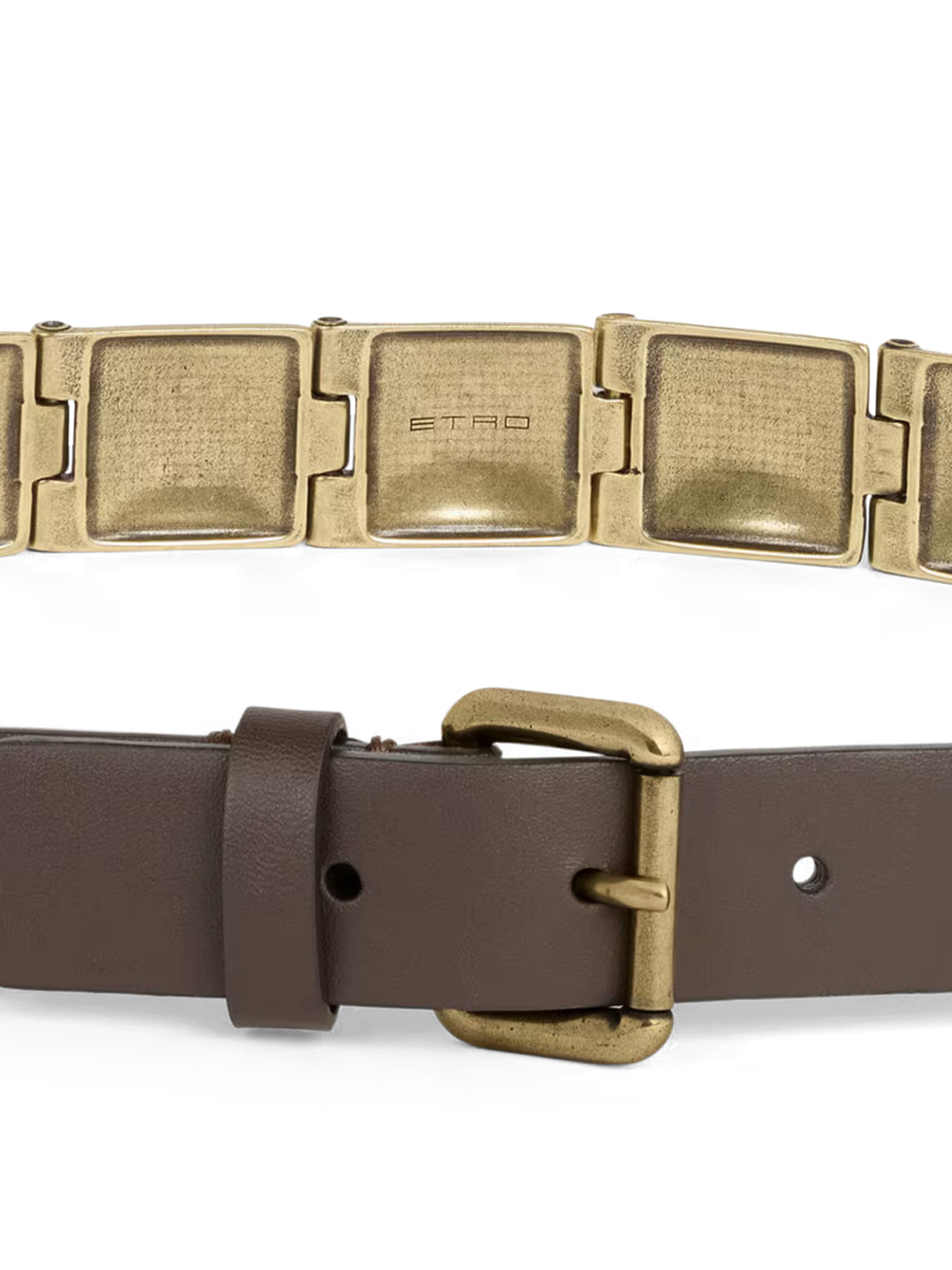 ENGRAVED METAL AND LEATHER BELT WP3B0086AM082S0996 (ETRO / ベルト・サスペンダー ) | ETRO (エトロ)(2)