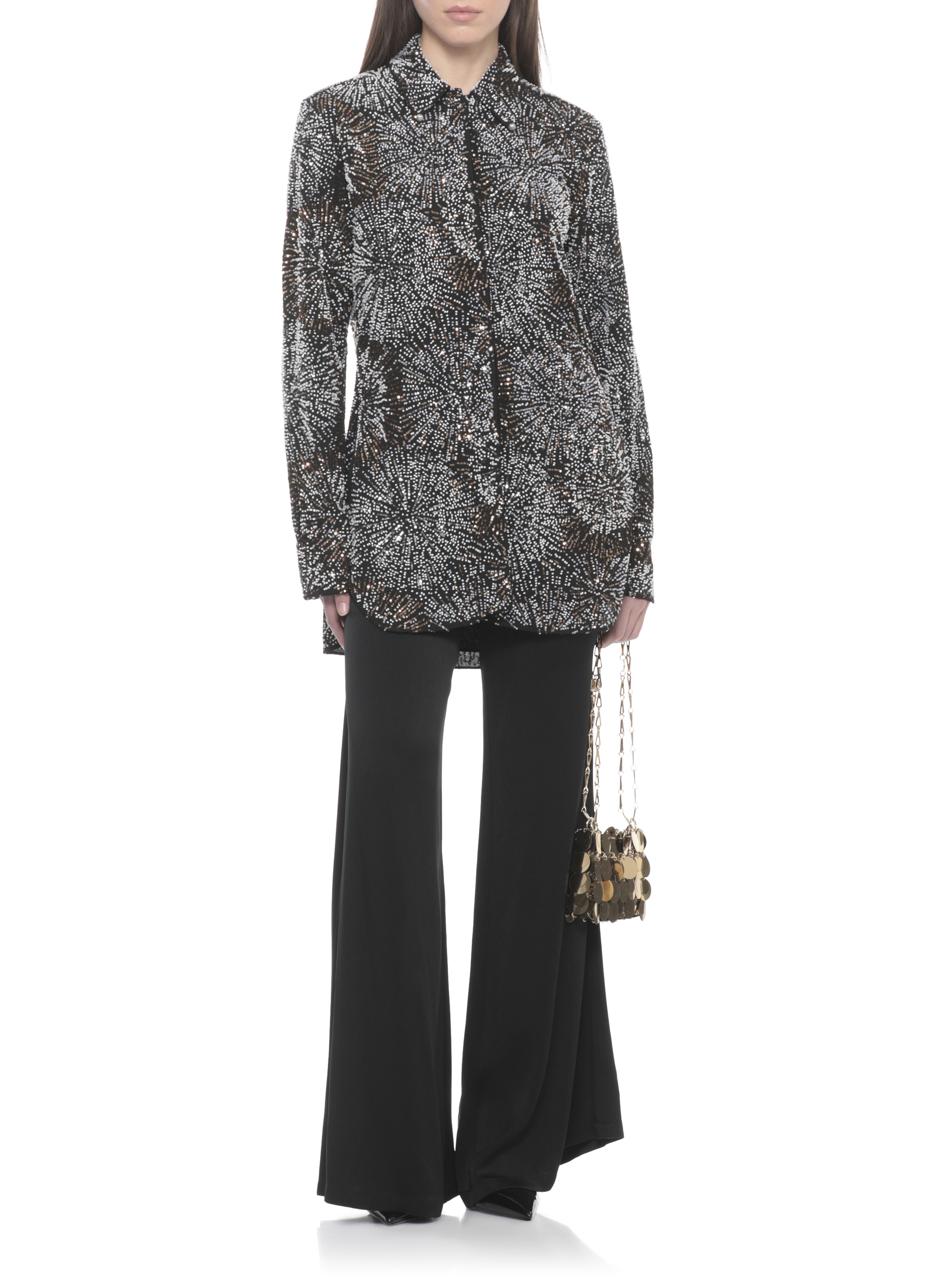 RABANNE Shirts Black 26PCTO170PO0409P001 (Rabanne / シャツ・ブラウス ) | Rabanne (ラバンヌ)(1)