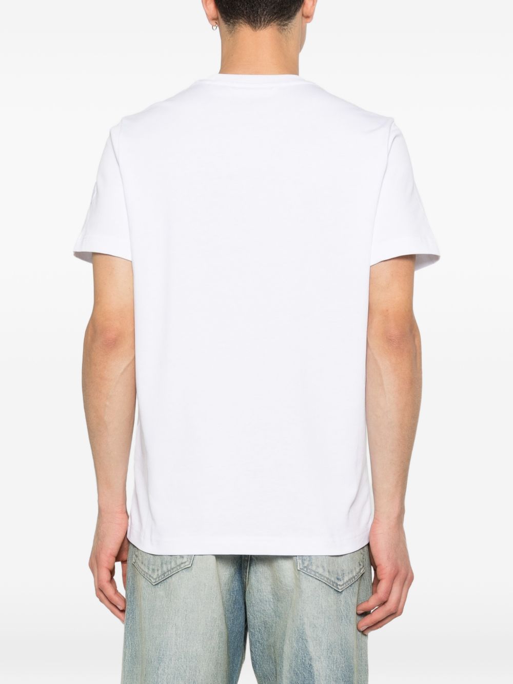 Moncler T-shirts and Polos White L10918C0006589AUG00A (Moncler / Tシャツ・カットソー ) | Moncler (モンクレール)(2)