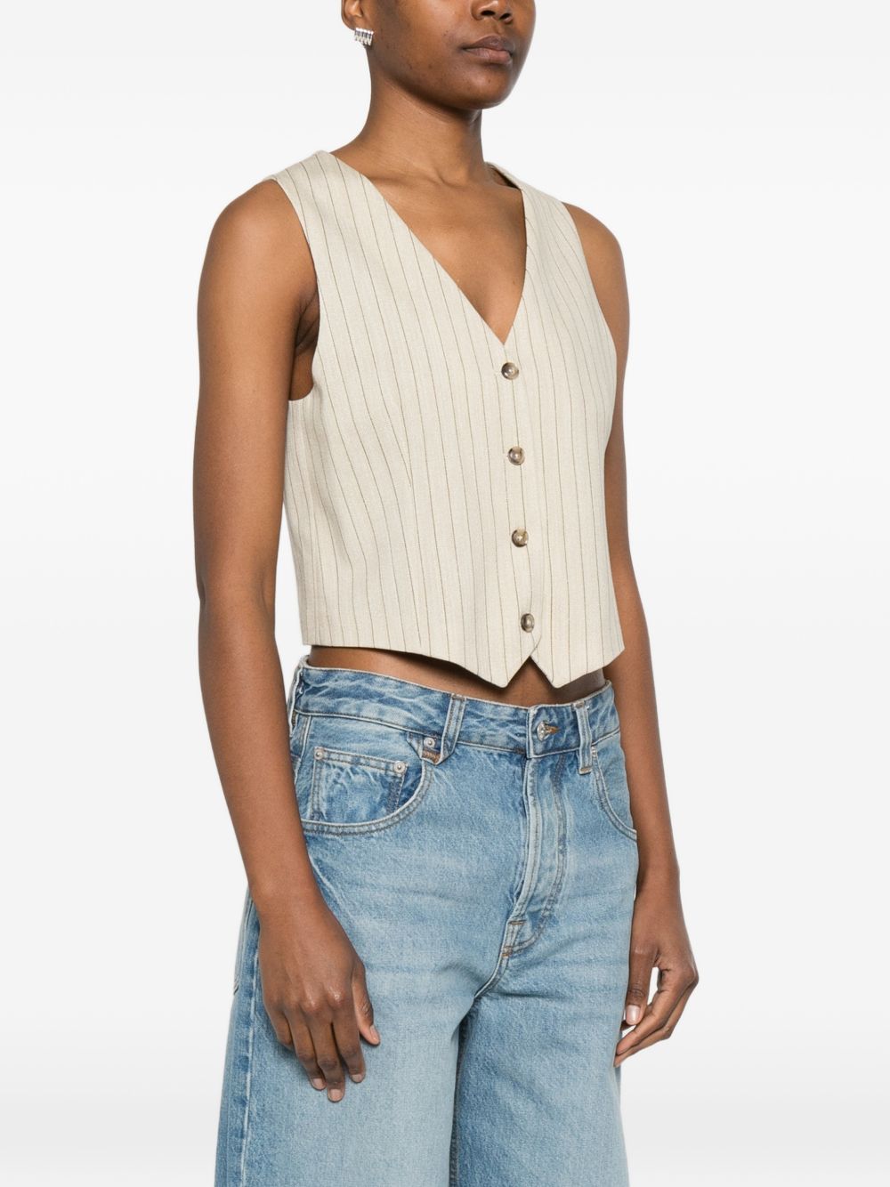 Circolo 1901 Jackets Beige FD3921CORN (CIRCOLO 1901 / ベスト ) | CIRCOLO 1901 (チルコロ1901)(4)