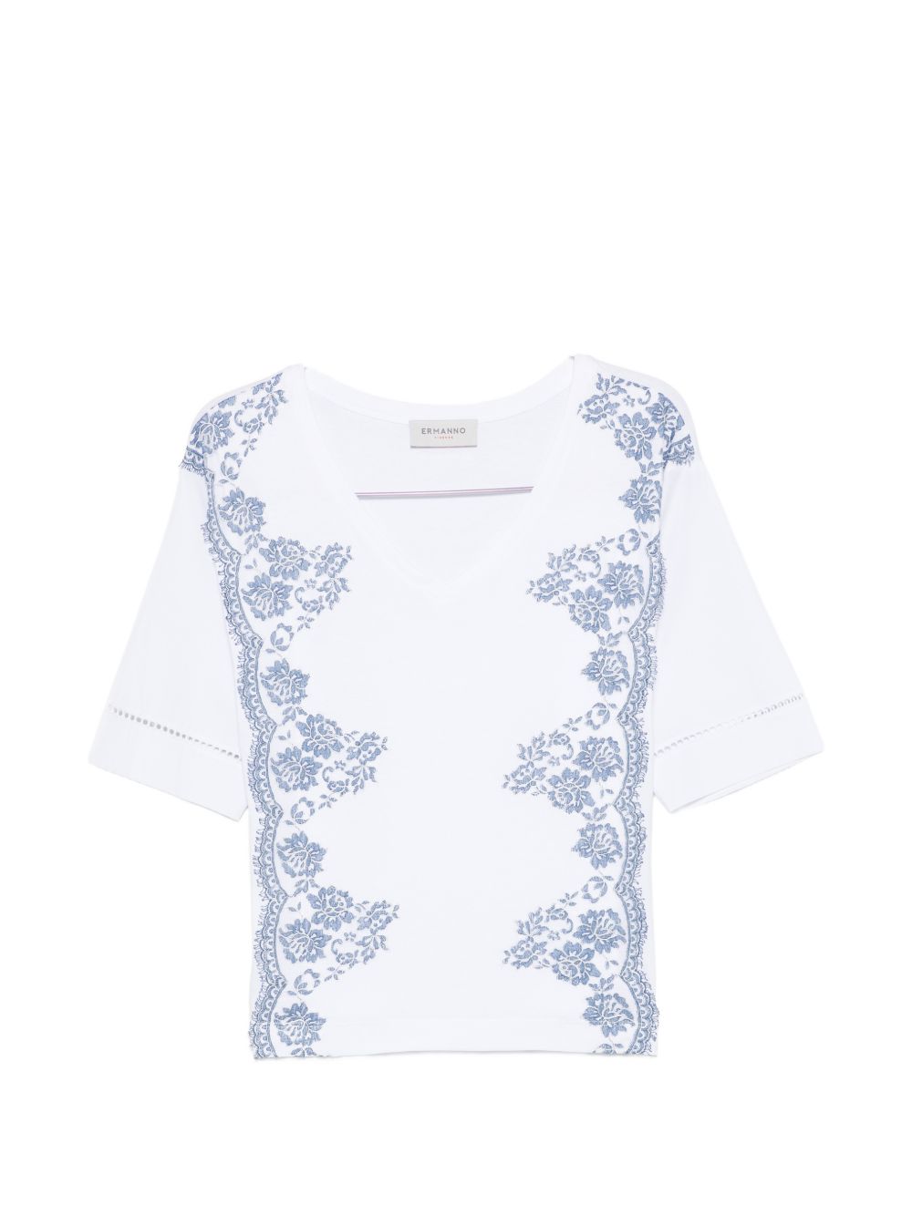 ERMANNO FIRENZE T-shirts and Polos White D48EL032EE4MFA39 (ERMANNO SCERVINO / Tシャツ・カットソー ) | ERMANNO SCERVINO (エルマンノ シェルヴィーノ)