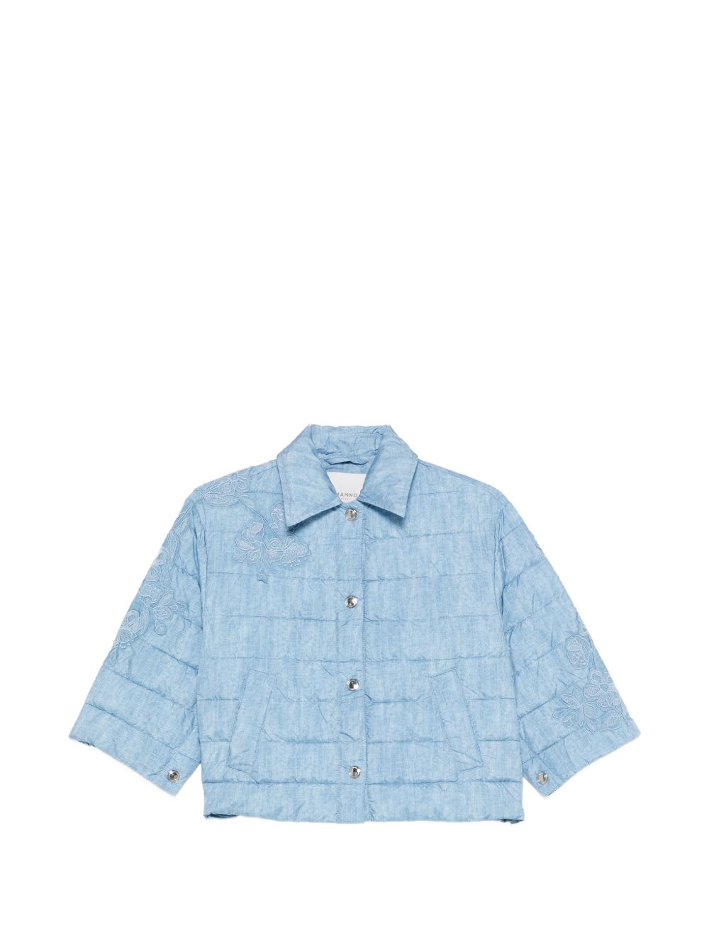 ERMANNO FIRENZE Coats Clear Blue D48EB011EB6MF156 (ERMANNO SCERVINO / カジュアルジャケット ) | ERMANNO SCERVINO (エルマンノ シェルヴィーノ)