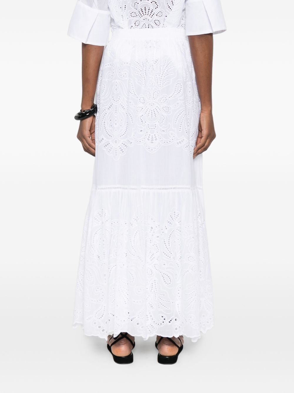 ERMANNO FIRENZE Skirts White D48EO012EN0MF010 (ERMANNO SCERVINO / スカート ) | ERMANNO SCERVINO (エルマンノ シェルヴィーノ)(4)