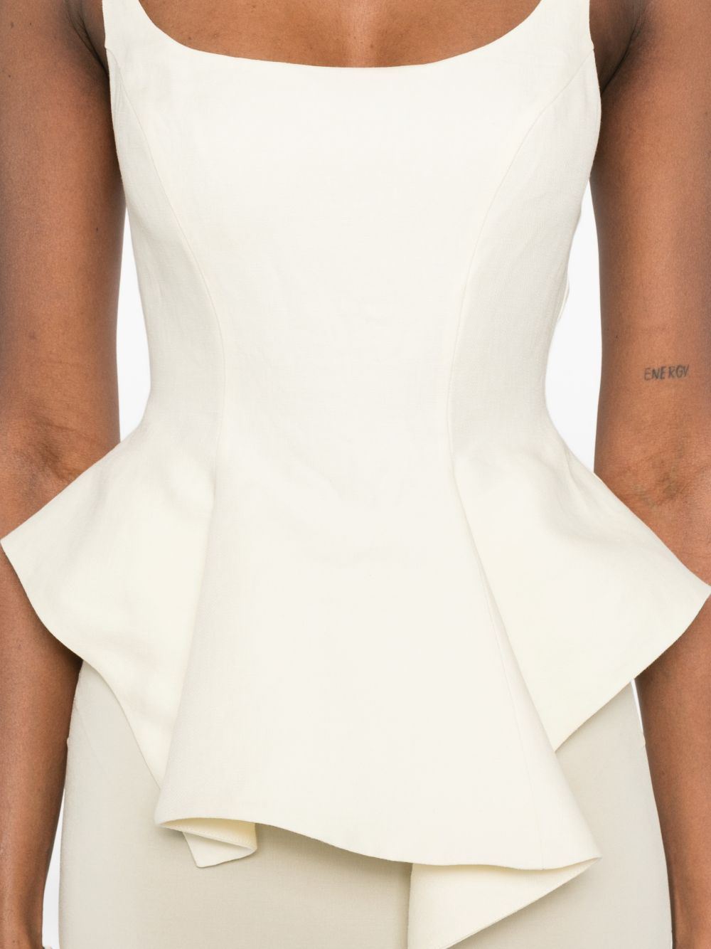 KHAITE Top Beige 2469218121 (KHAITE / タンクトップ・キャミソール ) | KHAITE (ケイト)(1)