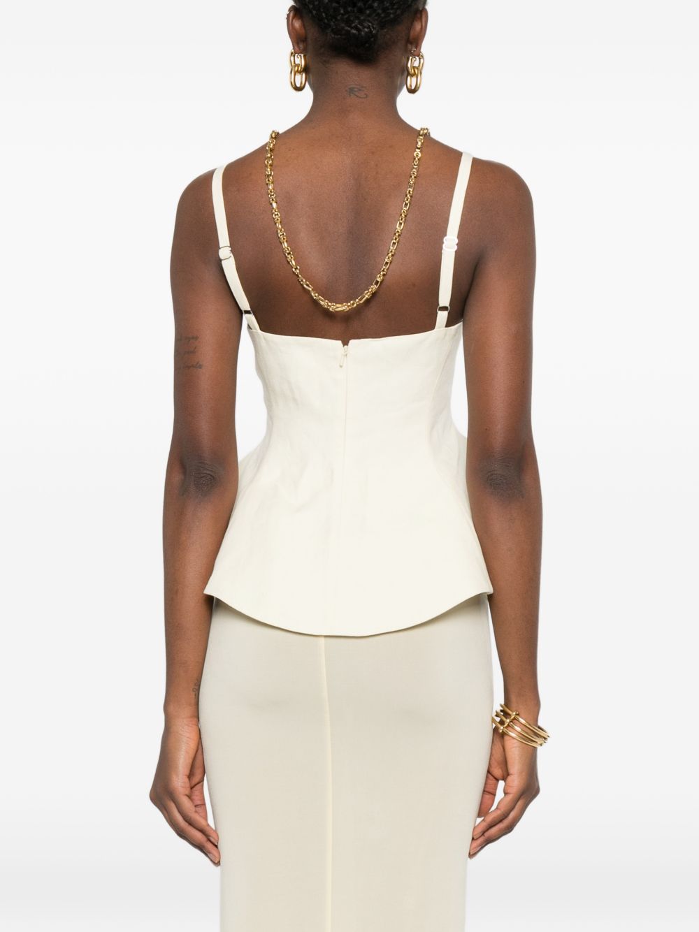 KHAITE Top Beige 2469218121 (KHAITE / タンクトップ・キャミソール ) | KHAITE (ケイト)(3)