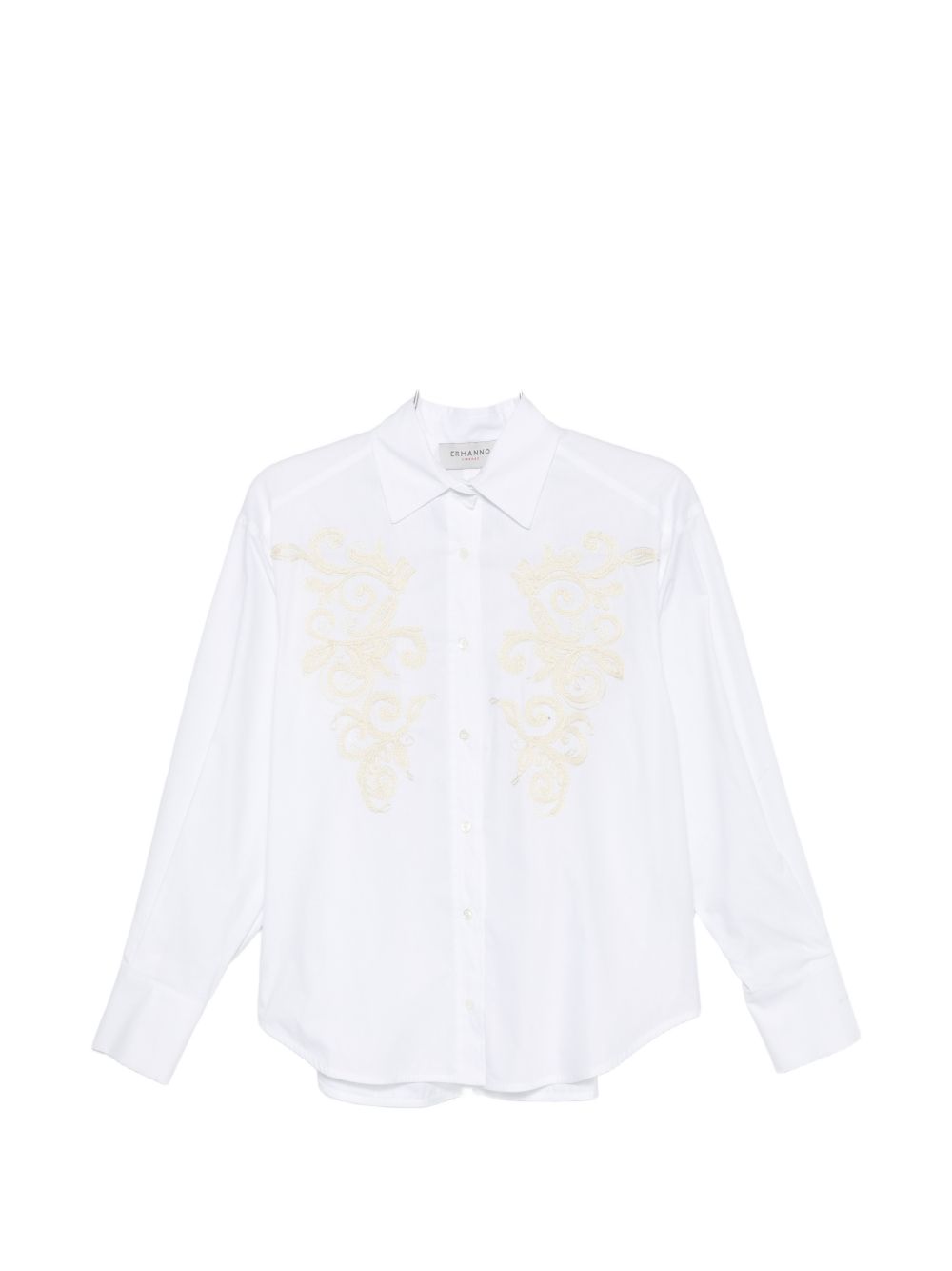 ERMANNO FIRENZE Shirts White D48EK024E35MFB20 (ERMANNO SCERVINO / シャツ・ブラウス ) | ERMANNO SCERVINO (エルマンノ シェルヴィーノ)