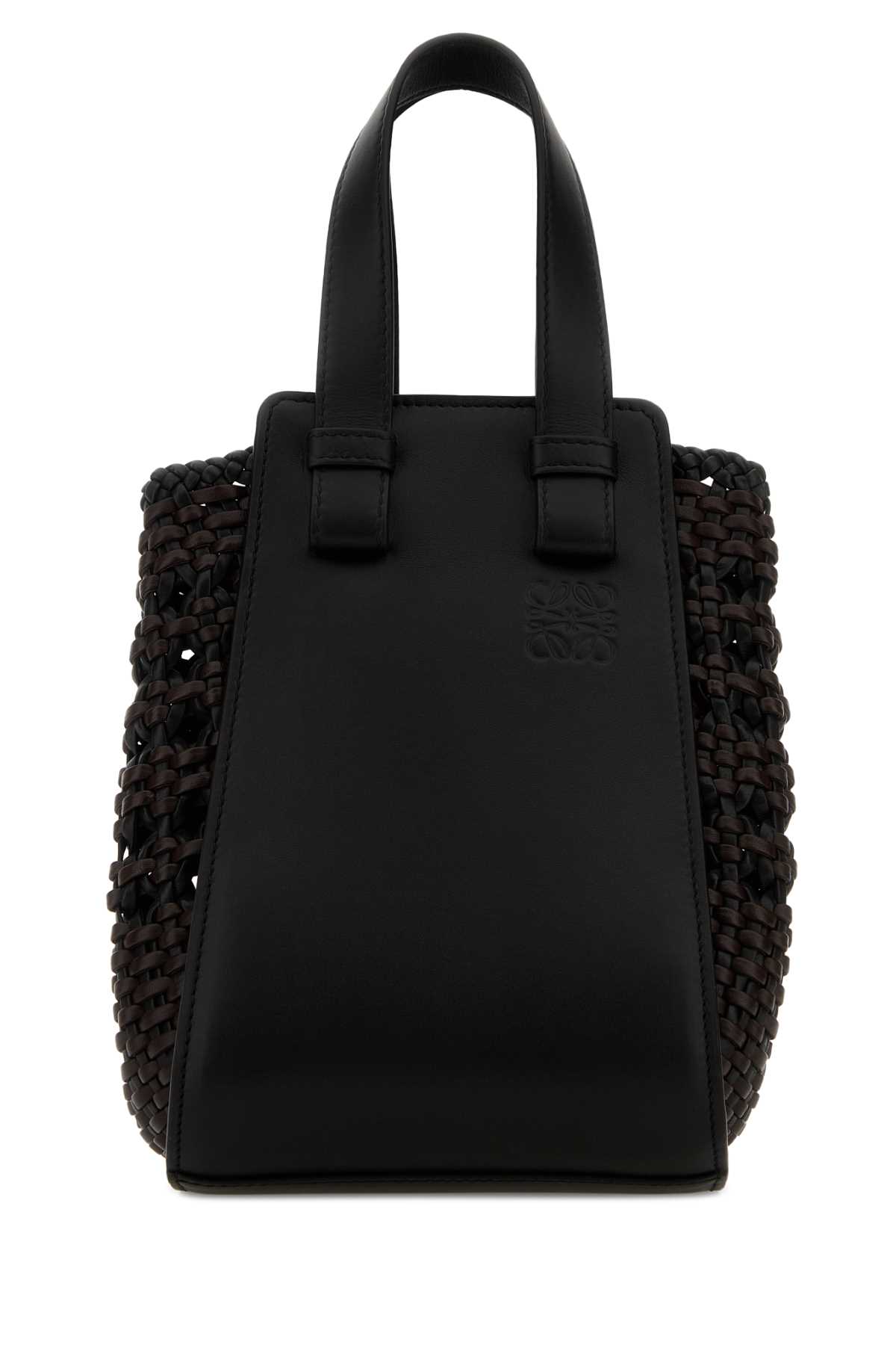 Two-tone leather Hammock handbag A538H13X65BLACKBROWN (LOEWE / ハンドバッグ・ショルダーバッグ ) | LOEWE (ロエベ)