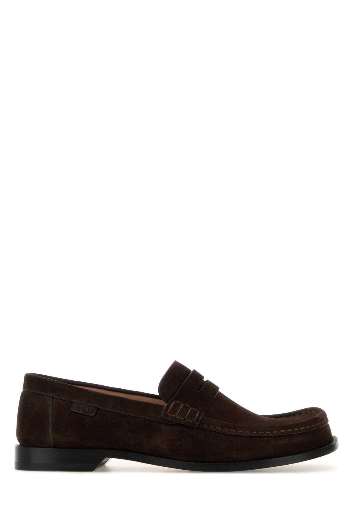 Dark brown suede Campo loafers M816290X58DARKBROWN (LOEWE / ローファー ) | LOEWE (ロエベ)