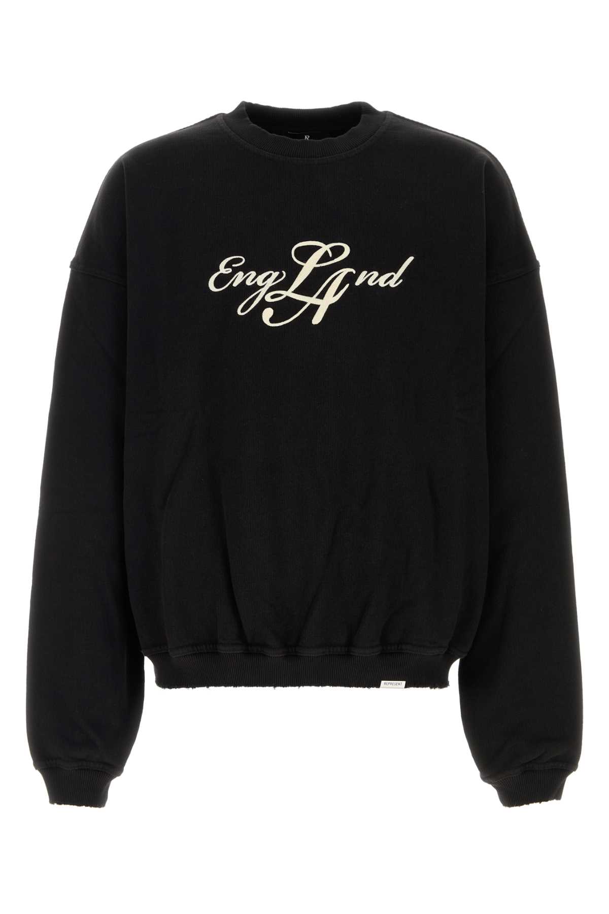 Black cotton sweatshirt MLM10087201 (REPRESENT / スウェット・フーディー ) | REPRESENT (リプレゼント)