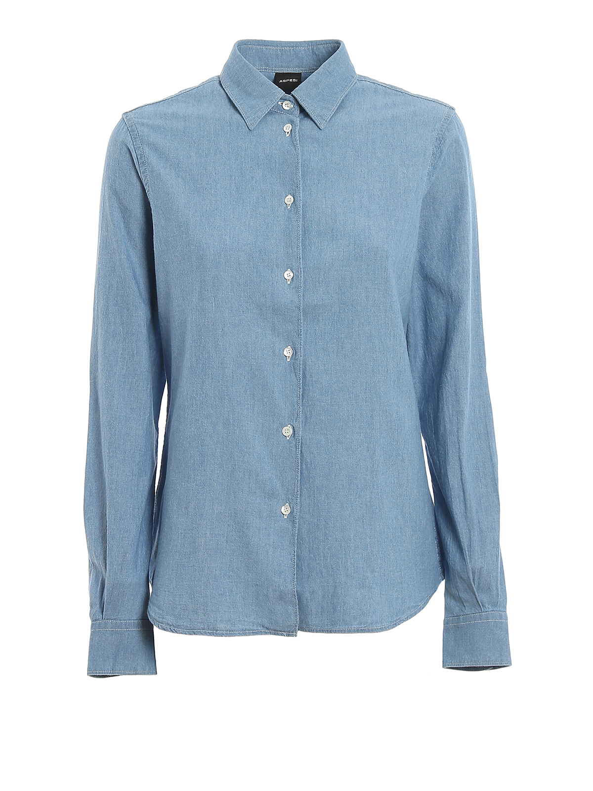 Cotton denim shirt 5422E54201122 (ASPESI / シャツ・ブラウス ) | ASPESI (アスペジ)
