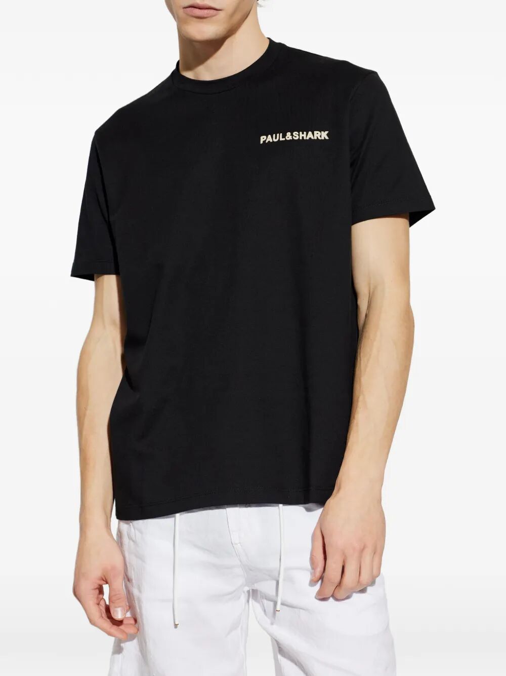 LOGO T-SHIRT IN COTTON 26411010011 (PAUL & SHARK / Tシャツ・カットソー ) | PAUL & SHARK (ポールアンドシャーク)(1)