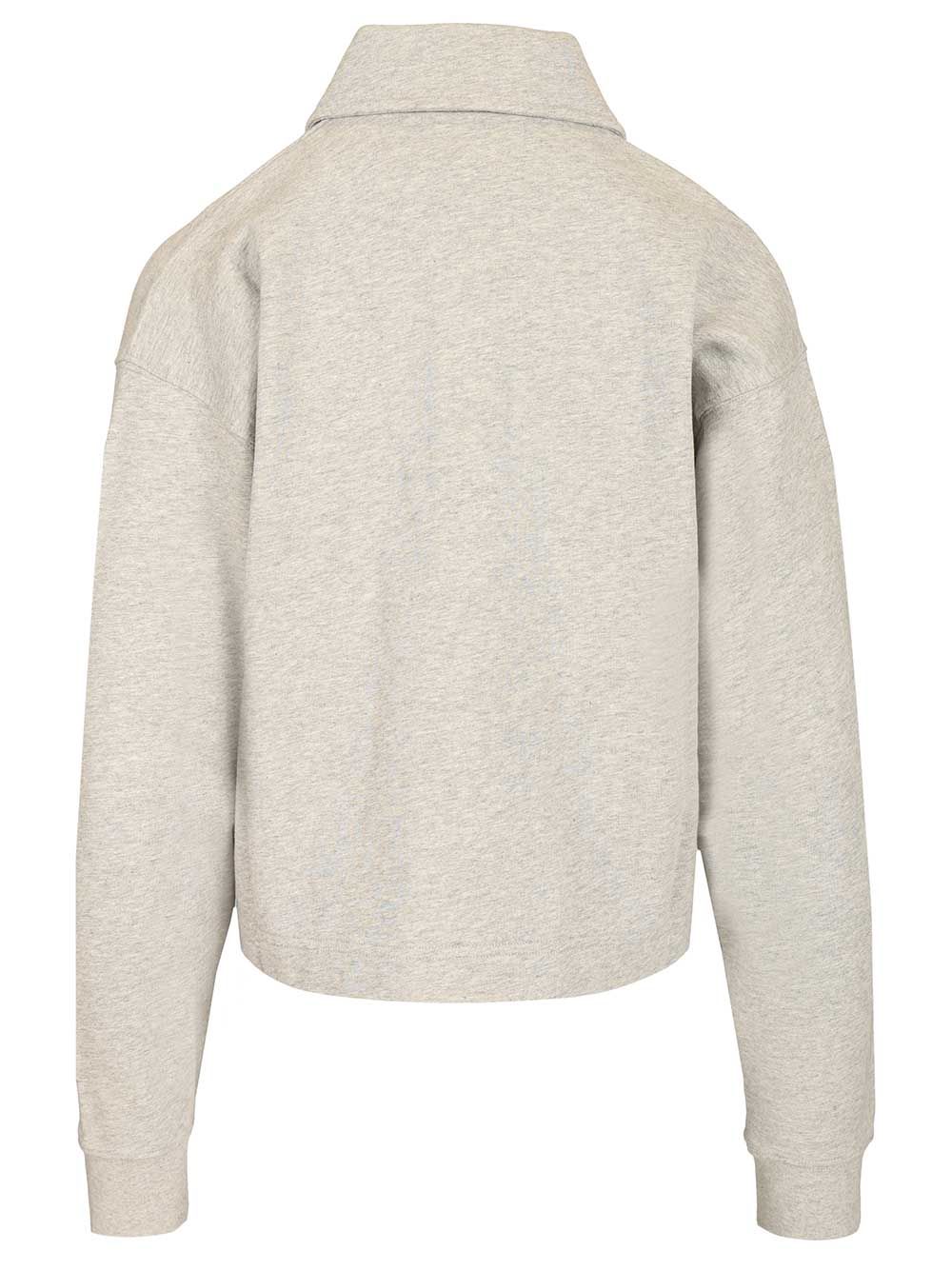 MAISON KITSUNÉ STAMP POLO SWEATSHIRT QW00302KM03420507 (Maison Kitsuné / スウェット・フーディー ) | Maison Kitsuné (メゾン キツネ)(1)