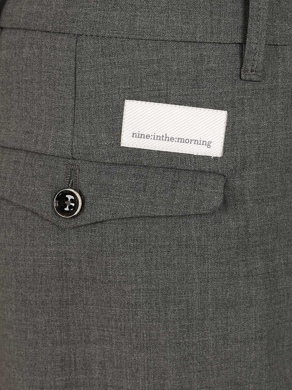 ODELL SHORTS FRESCO LANA ODE07M14IRON (nine:inthe:morning / ショートパンツ ) | nine:inthe:morning (ナインインザモーニング)(2)