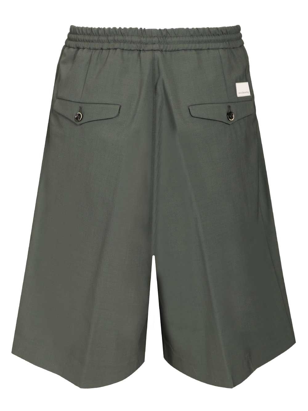 BASIL SHORT OVER DENIM LAVATO BAS19M14CACTUS (nine:inthe:morning / ショートパンツ ) | nine:inthe:morning (ナインインザモーニング)(1)