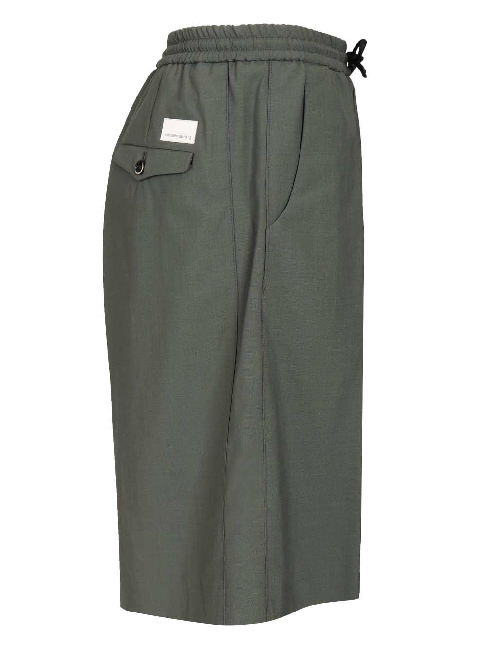 BASIL SHORT OVER DENIM LAVATO BAS19M14CACTUS (nine:inthe:morning / ショートパンツ ) | nine:inthe:morning (ナインインザモーニング)(2)