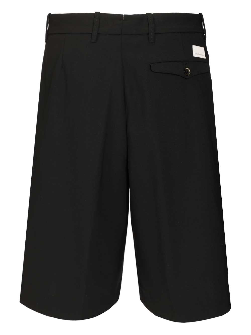 ODELL SHORTS FRESCO LANA ODE07M14NERO (nine:inthe:morning / ショートパンツ ) | nine:inthe:morning (ナインインザモーニング)(1)