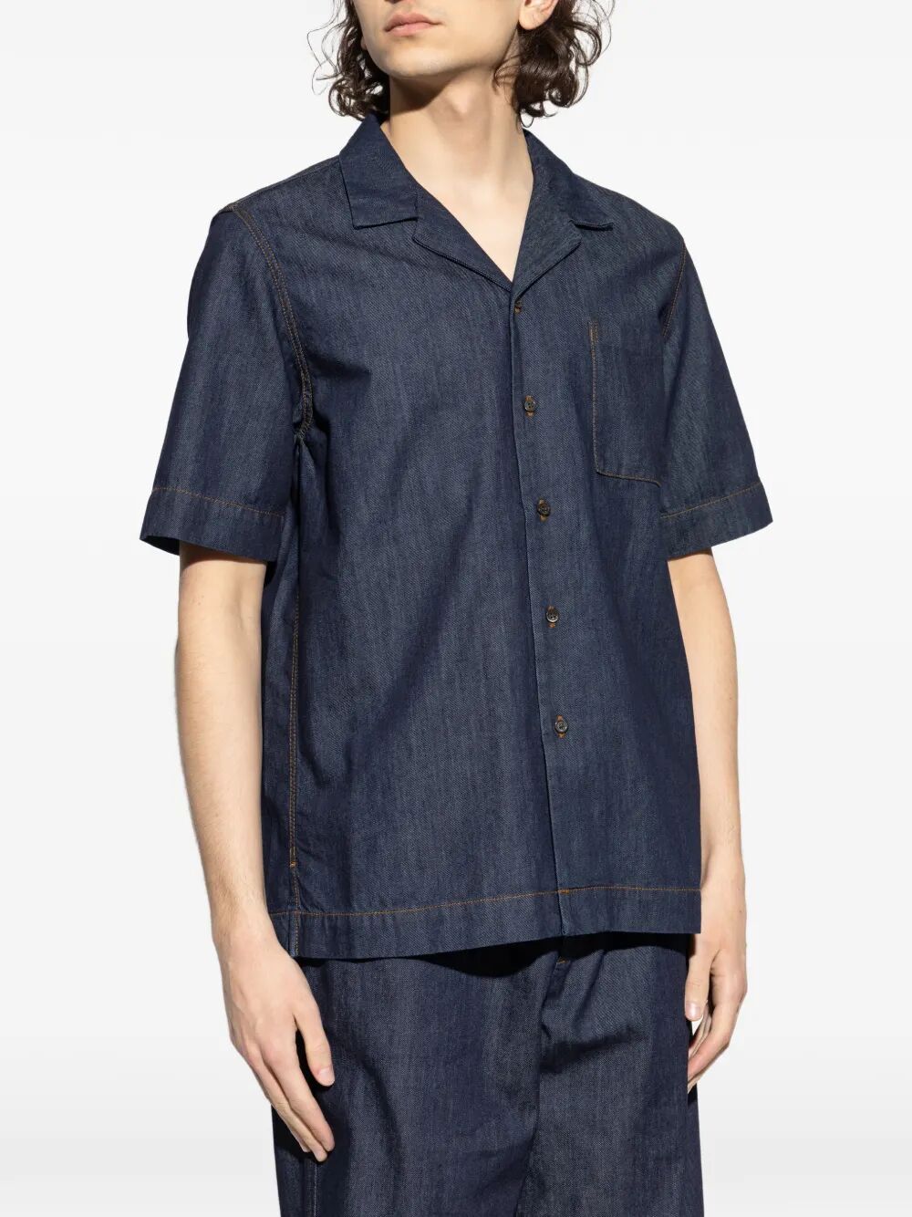 CARTONE DENIM SHIRT 0207433386507 (Dries Van Noten / シャツ・ブラウス ) | Dries Van Noten (ドリスヴァンノッテン)(1)
