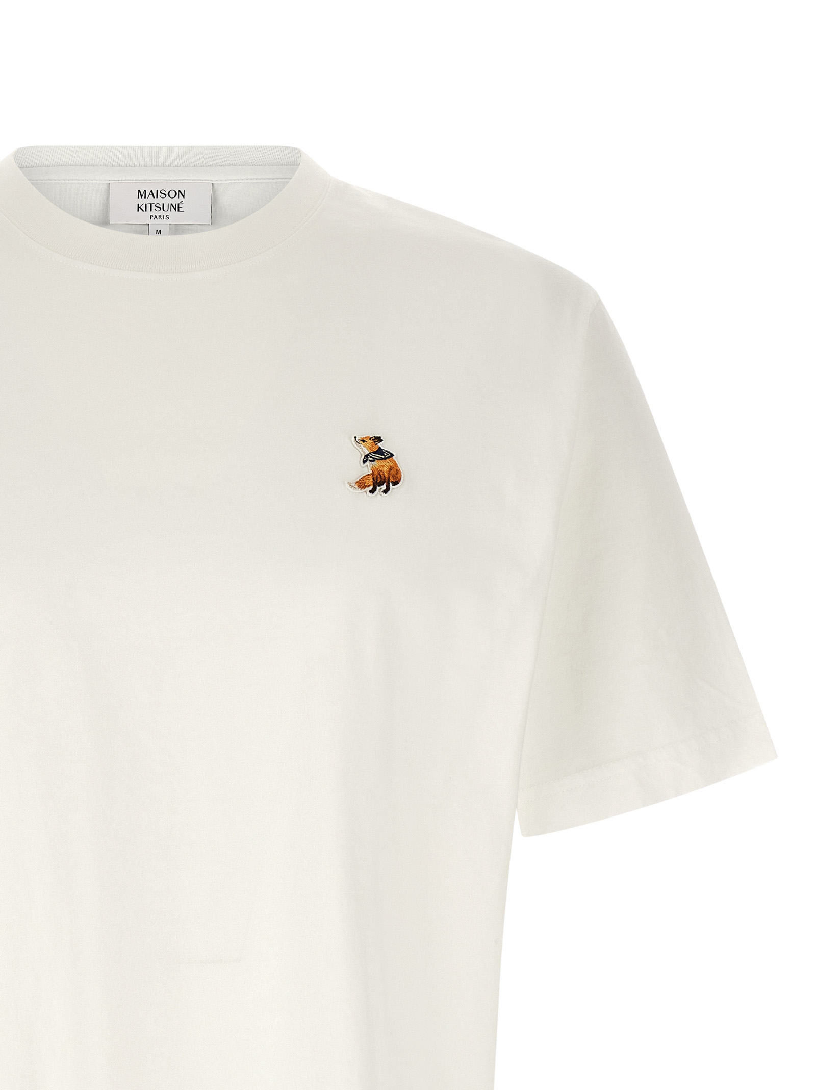 'Dreaming Fox' T-shirt QM00102KJ7026P100 (Maison Kitsuné / Tシャツ・カットソー ) | Maison Kitsuné (メゾン キツネ)(2)