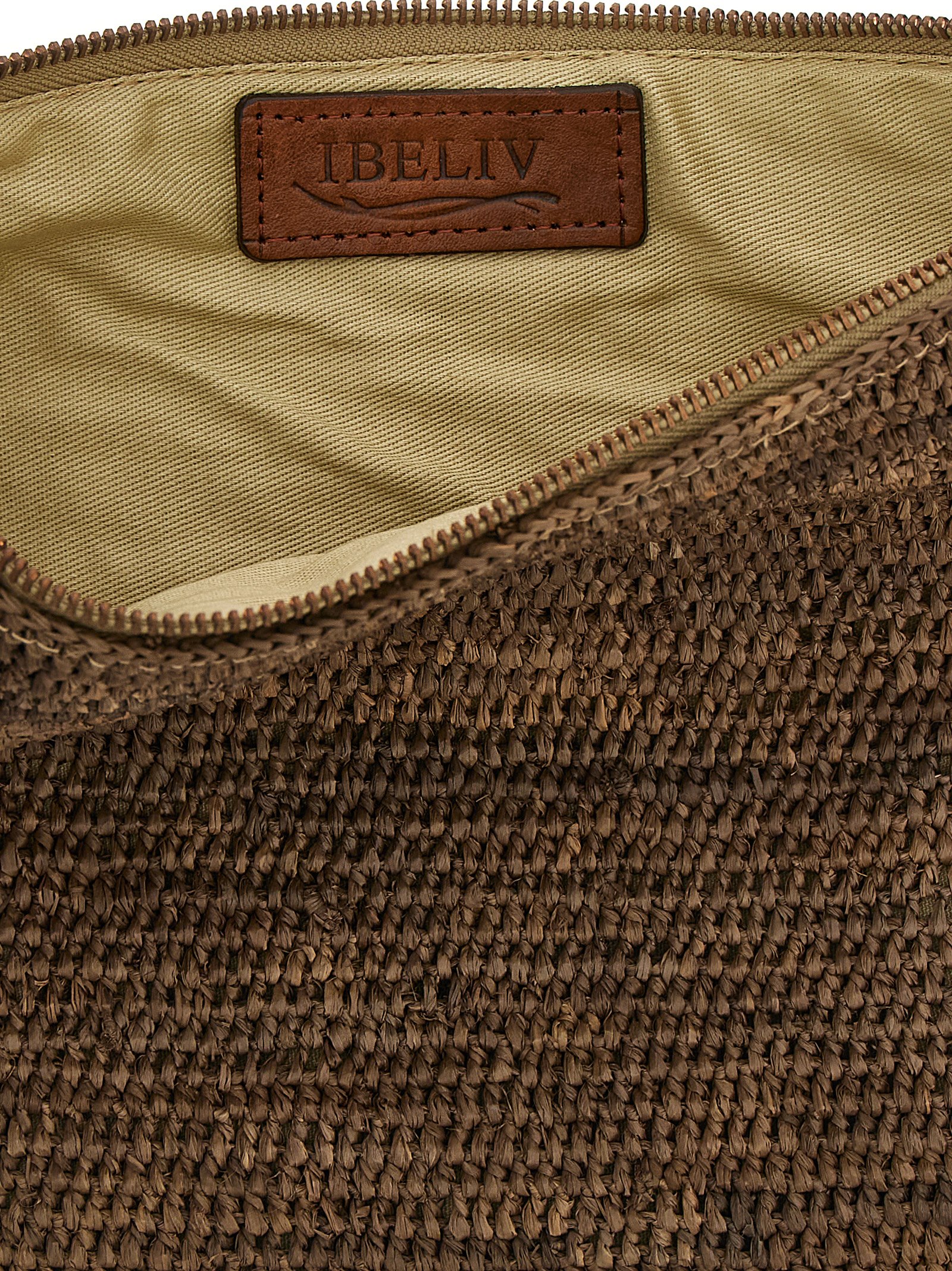 'Ampy' clutch AMPYDARKTEA (IBELIV / クラッチバッグ・ポーチ ) | IBELIV (アイビリーブ)(3)