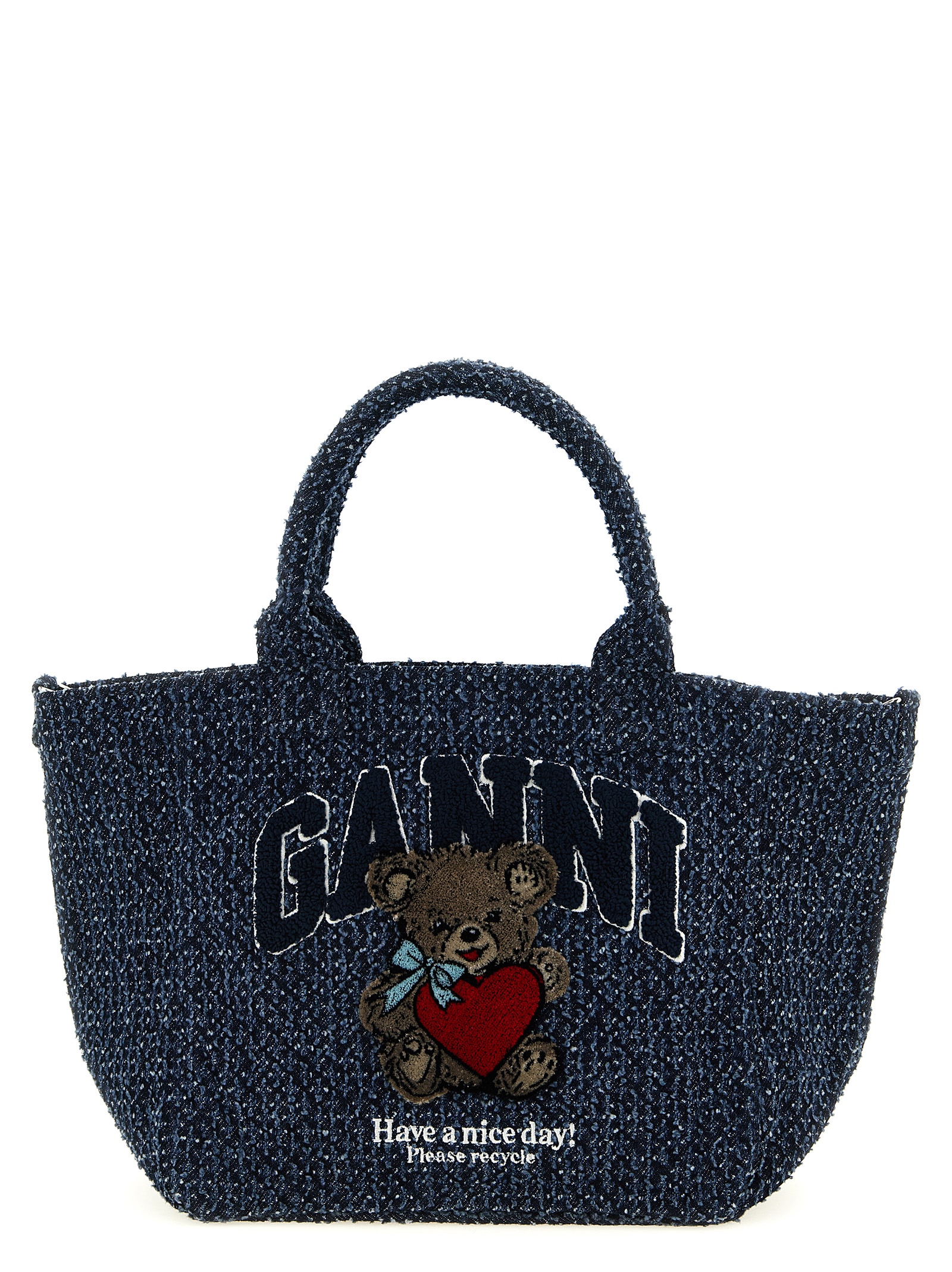 Small 'Bear' shopping bag B2110036077 (GANNI / トートバッグ ) | GANNI (ガニー)