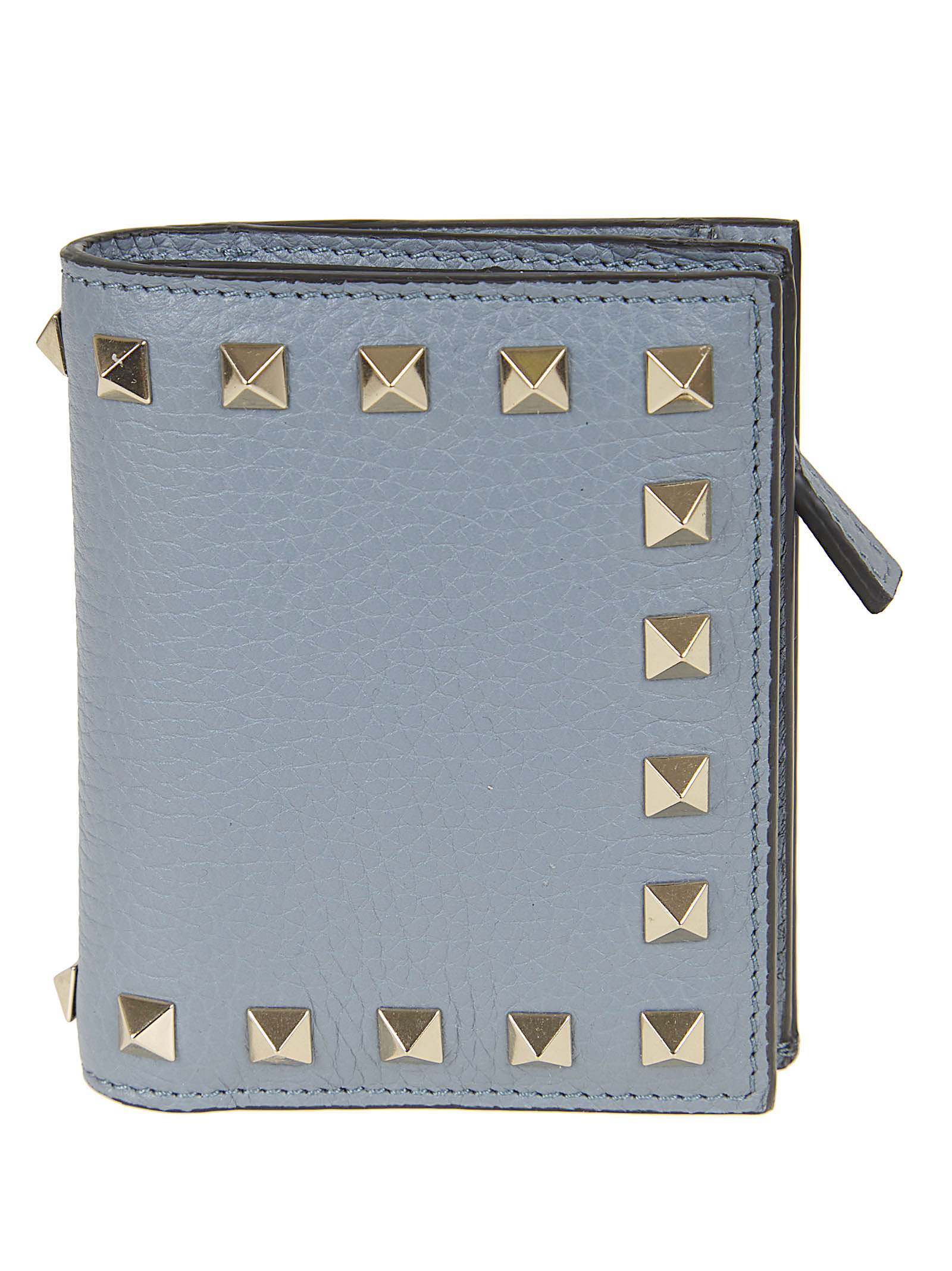 FLAP FRENCH WALLET | ROCKSTUD | VITELLO STAMPA ALCE/PLATINUM STUDS WP0AR5VSHMXE (Valentino Garavani / 財布・カードケース ) | Valentino Garavani (ヴァレンティノ)
